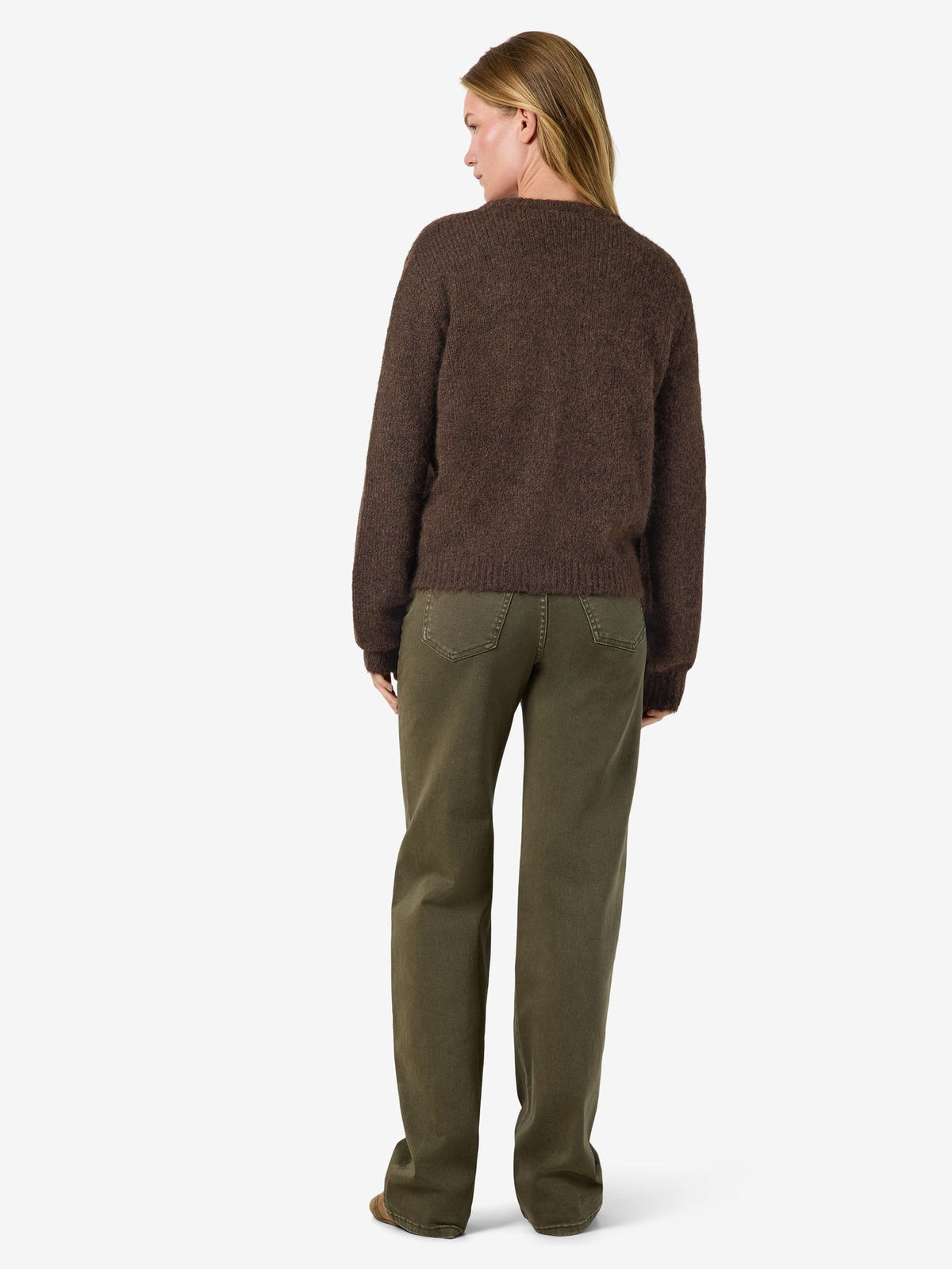 NMSUTTON L/S O-NECK KNIT CARDI NOOS