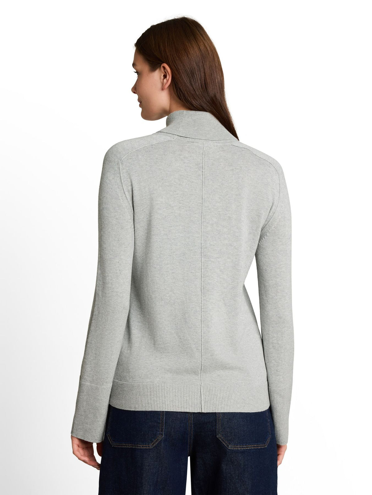 Basic Rollkragenpullover