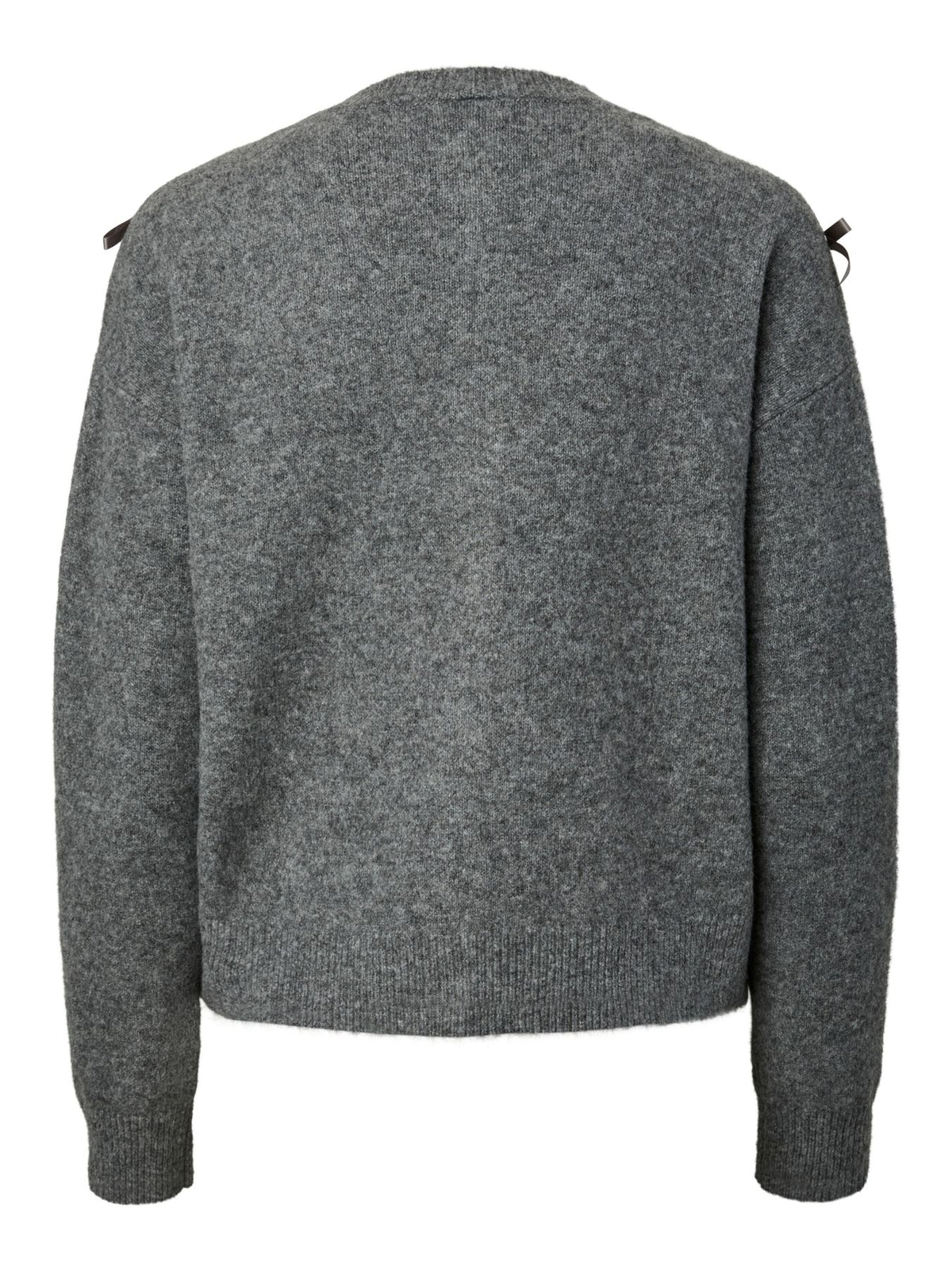 YASFRILO LS BOW KNIT CARDIGAN S.
