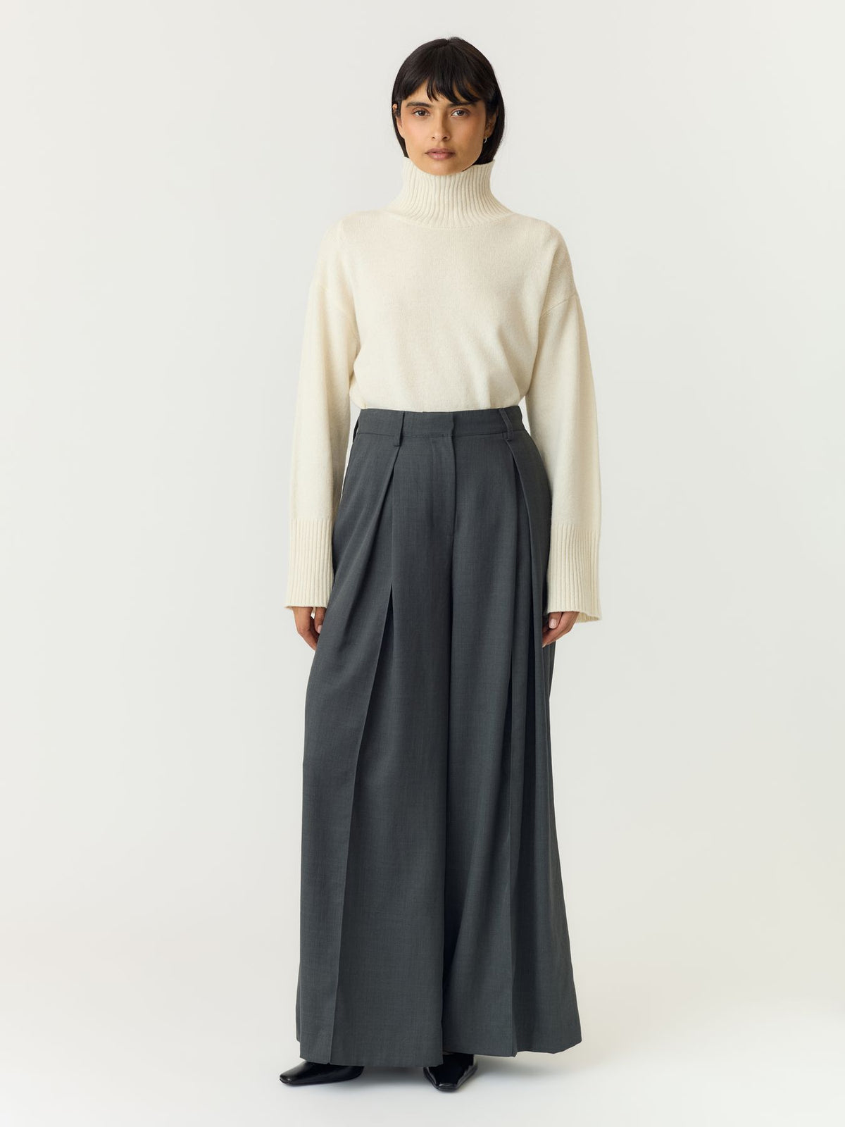 YASELURA HW WIDE PANT S.