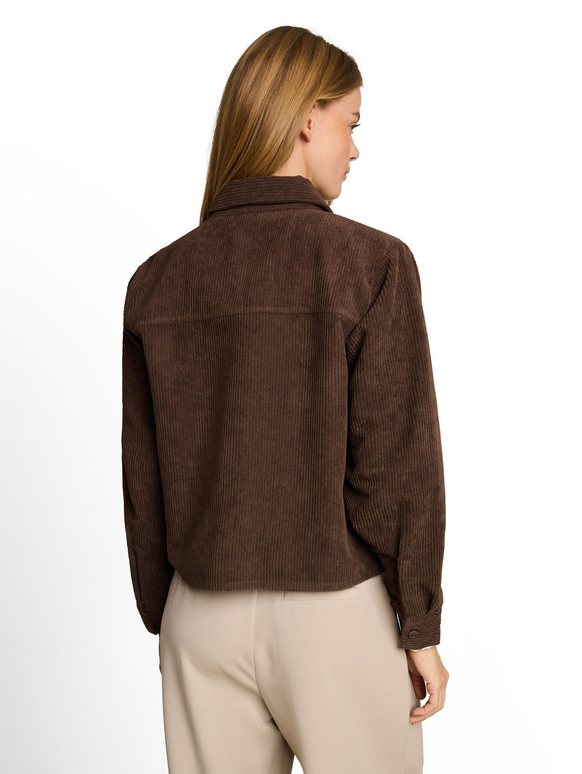 Boxy Fit Cordbluse