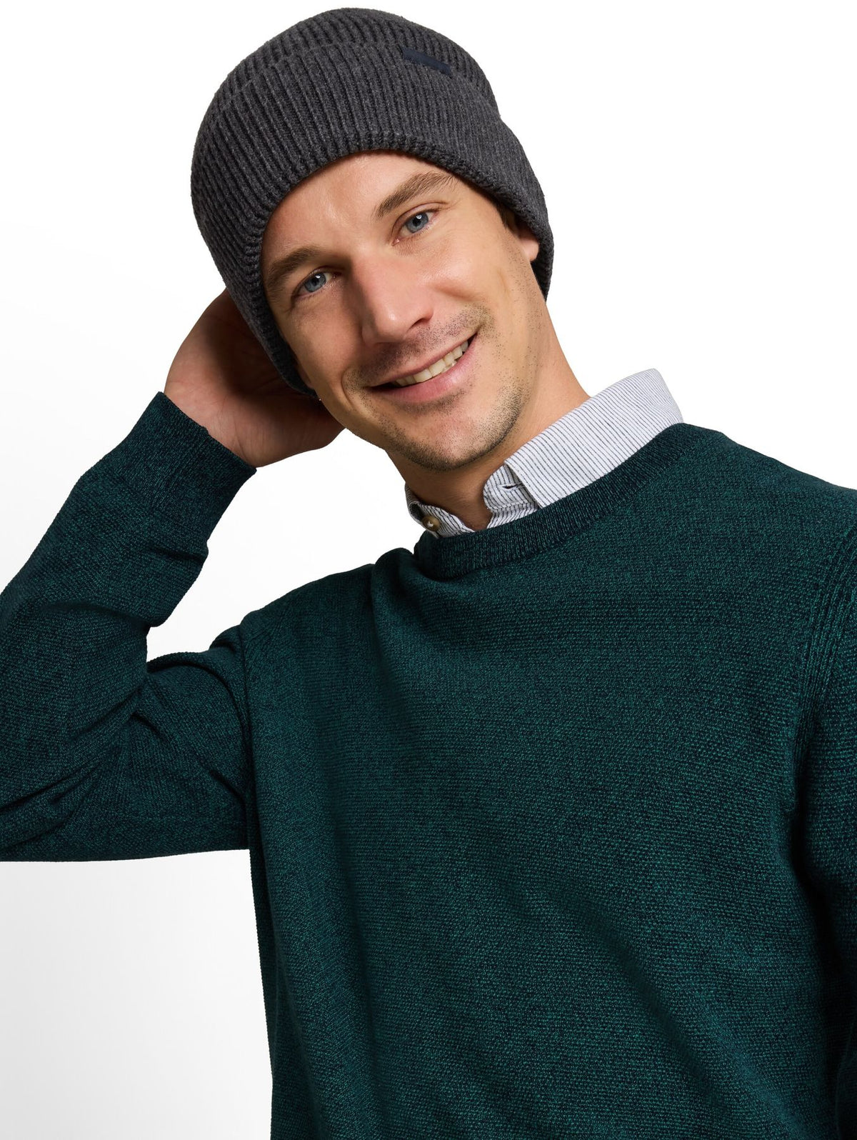 Beanie Mütze mit Wollanteil