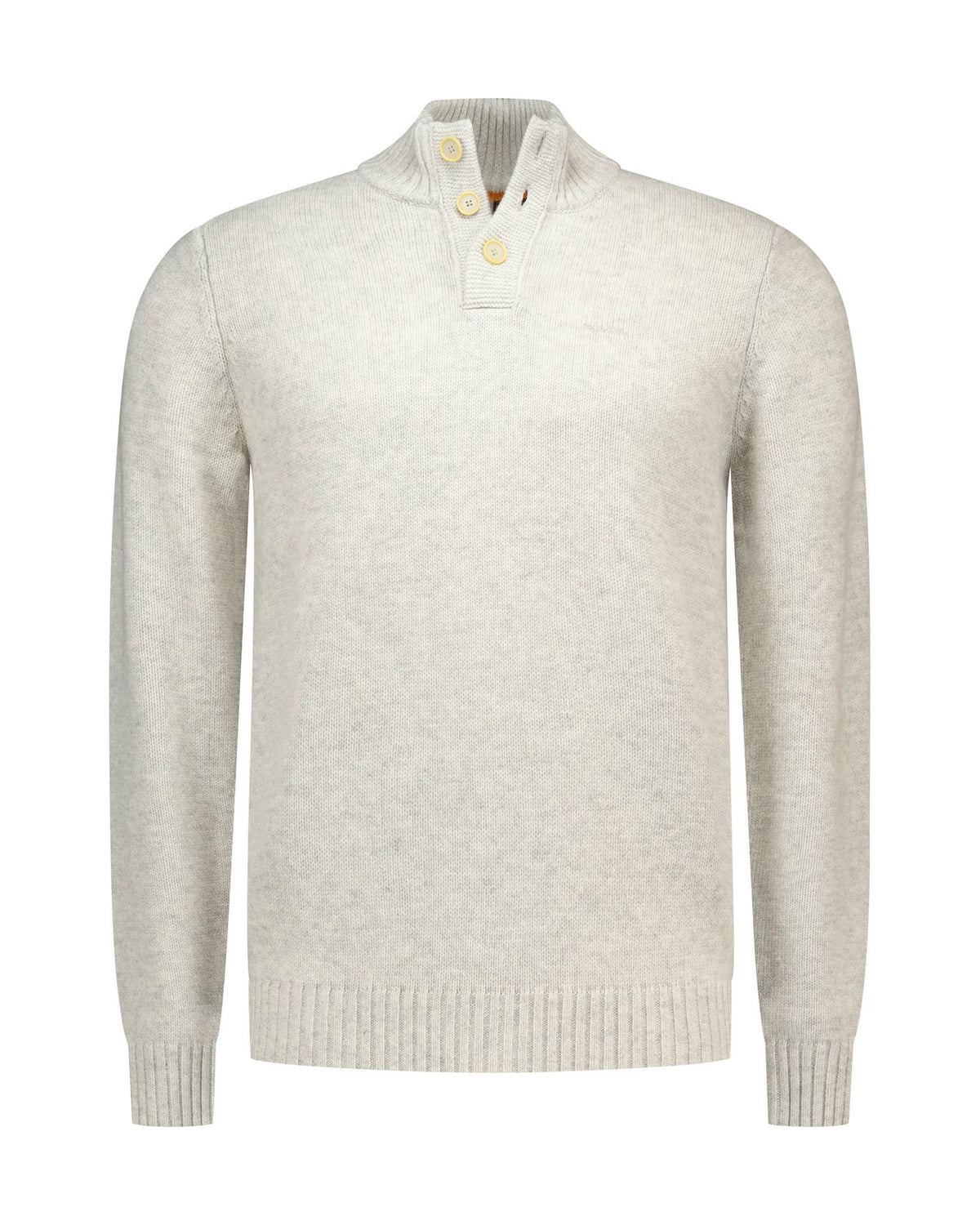 PULLOVER BUTTON COLLAR