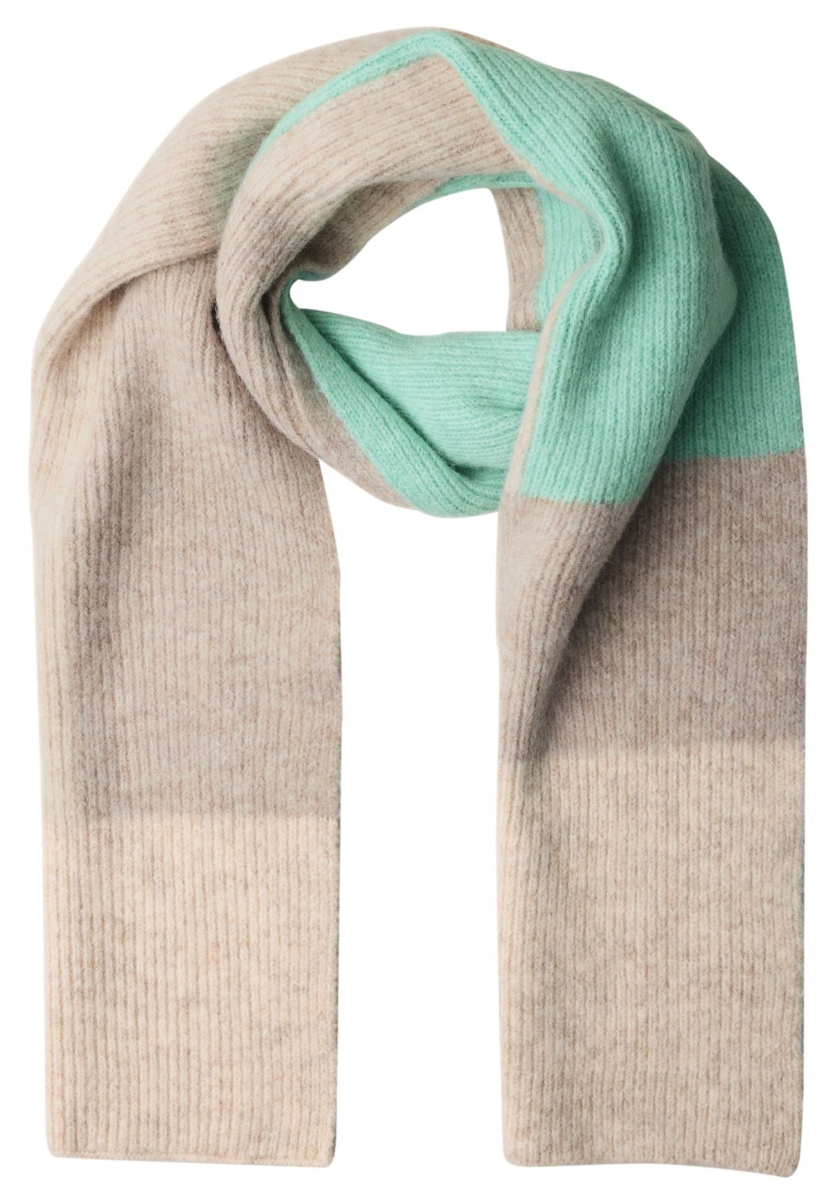 Schal mit Colorblock-Muster