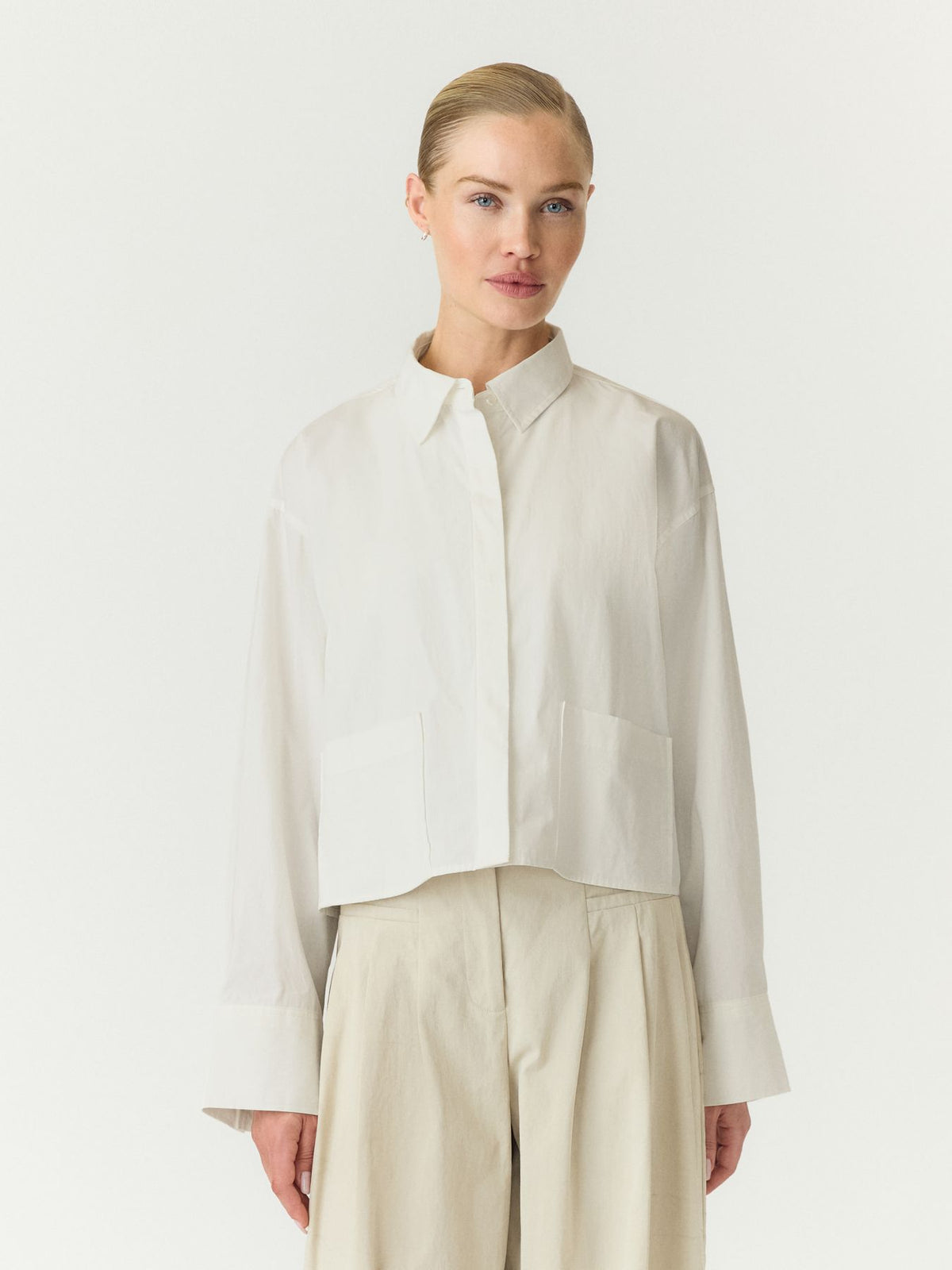 YASLEE LS SHORT SHIRT S. NOOS