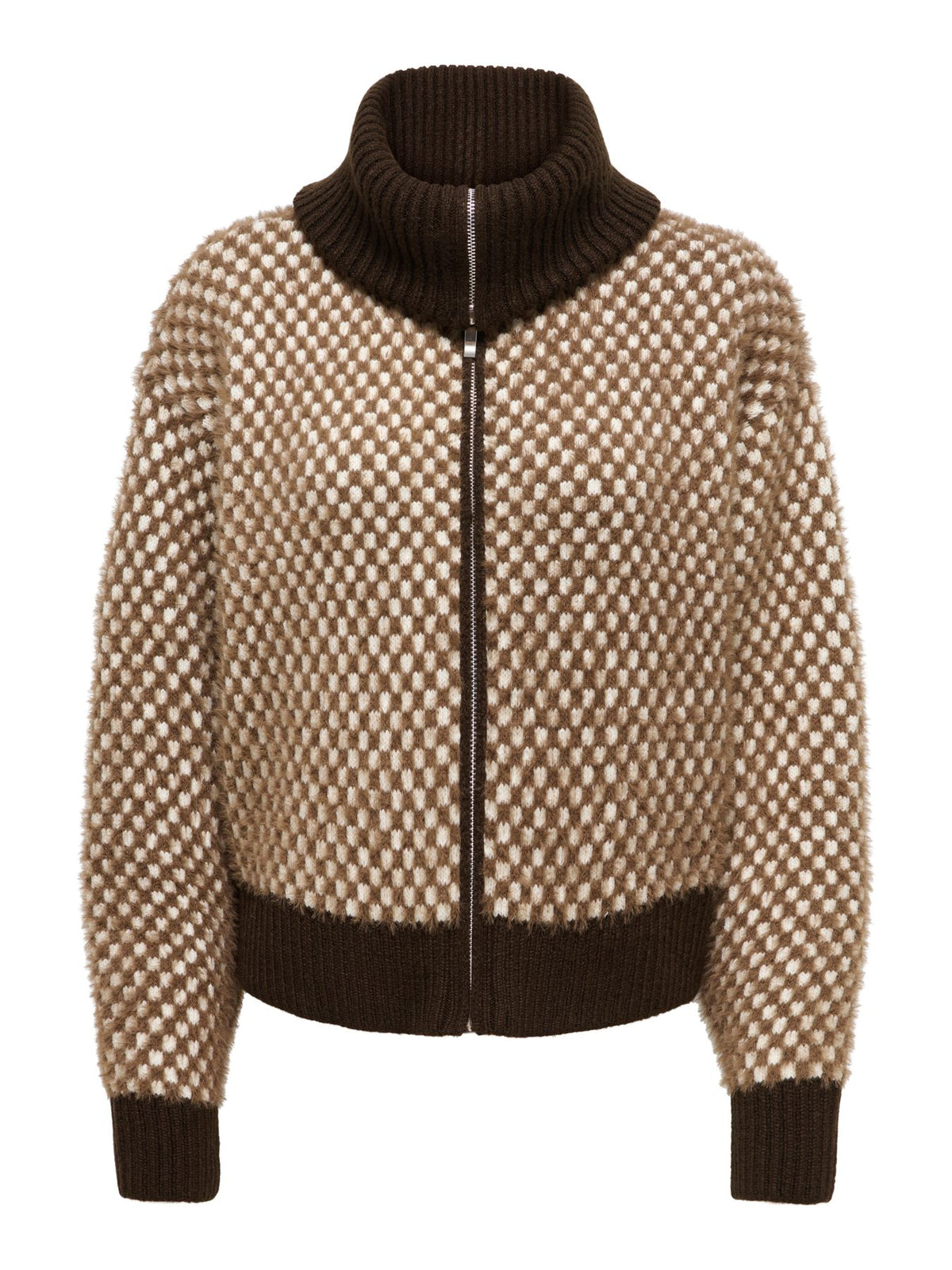 ONLHAYLO LS ZIP COLLAR KNIT JACKET KNT