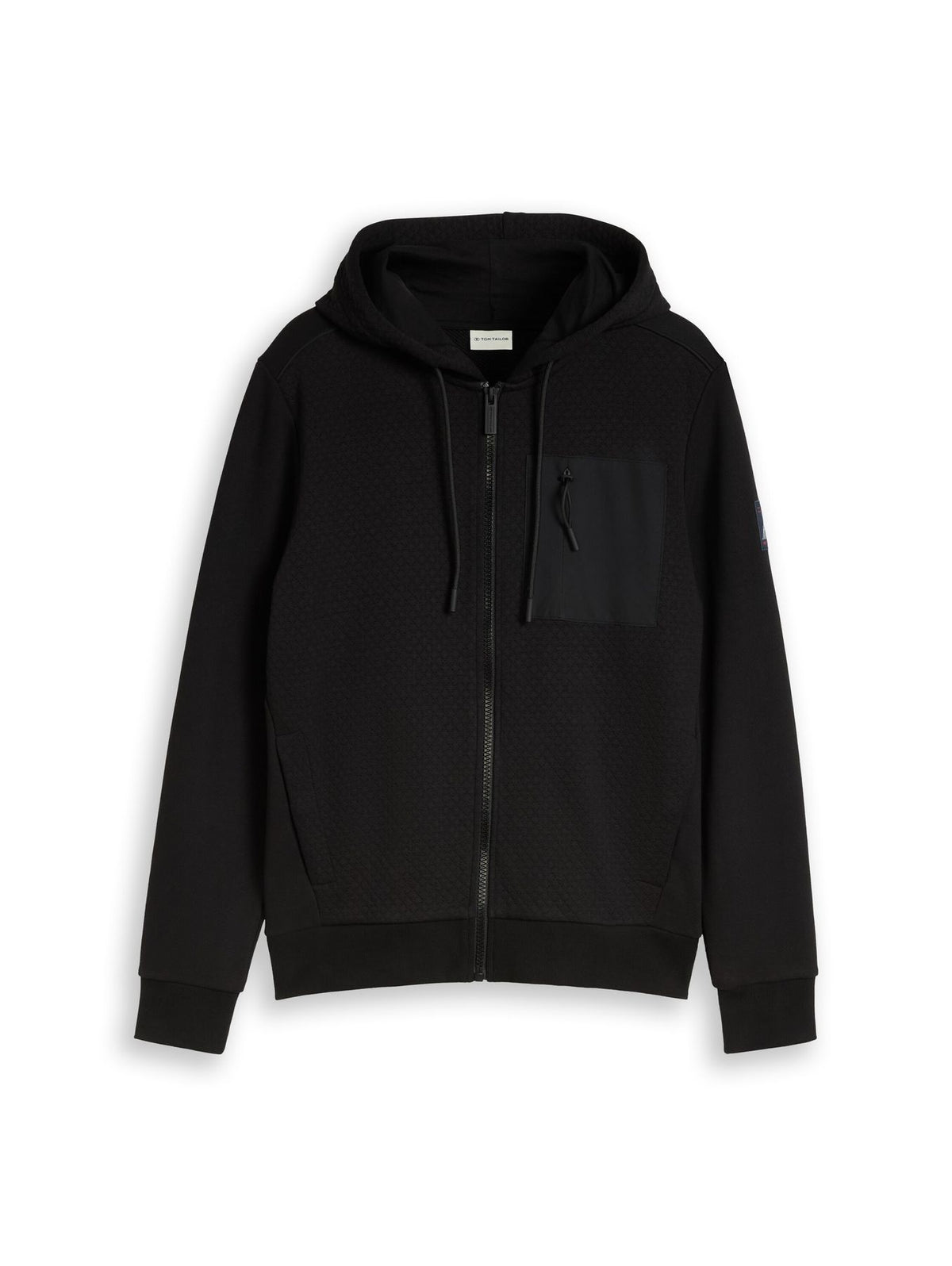 Hoodie Sweatjacke mit Brusttasche