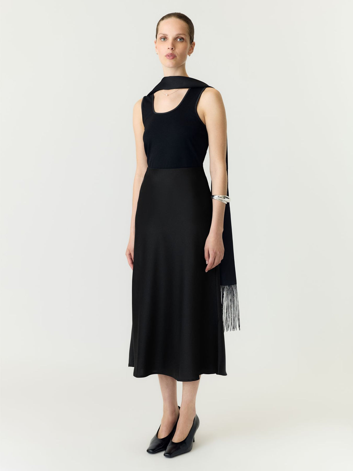 YASPELLA HW MIDI SKIRT S. NOOS