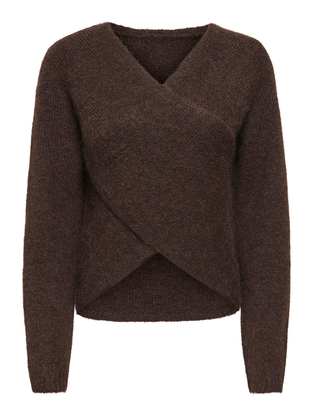 ONLMAGGIE LS CROSS V-NECK CC KNT