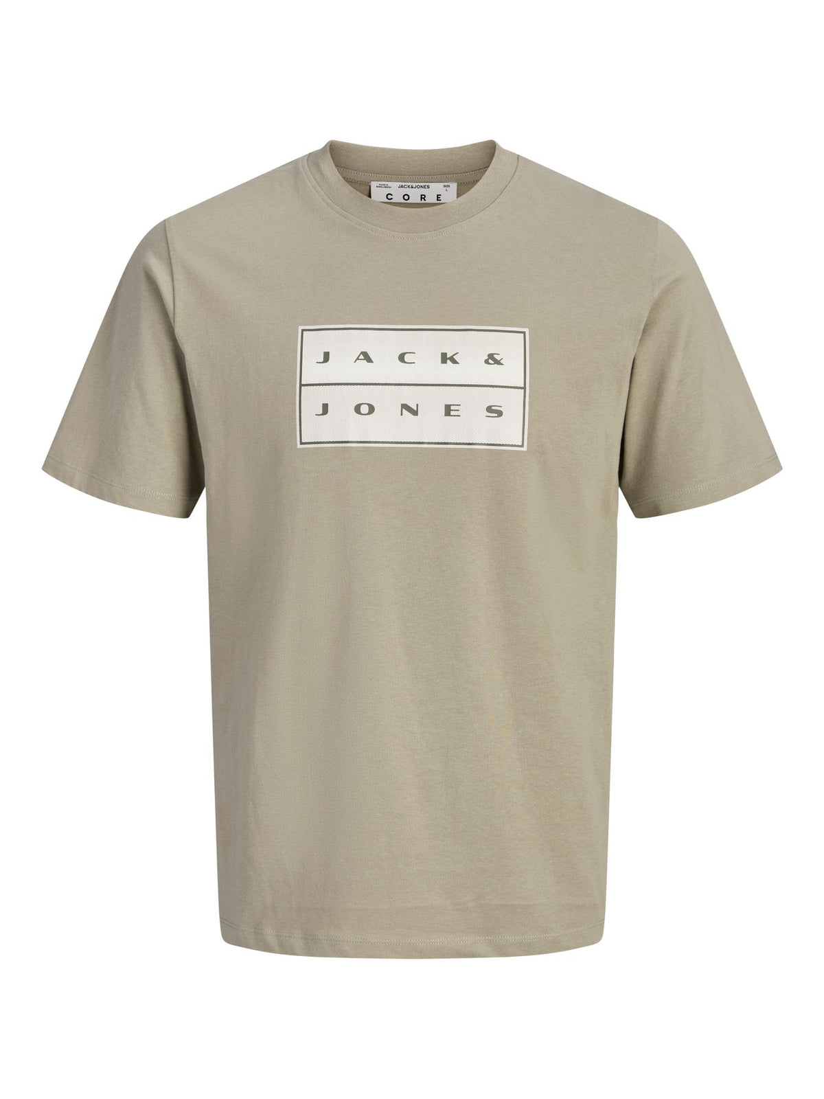 JCOFUSION BOX PRINT TEE SS CN SN