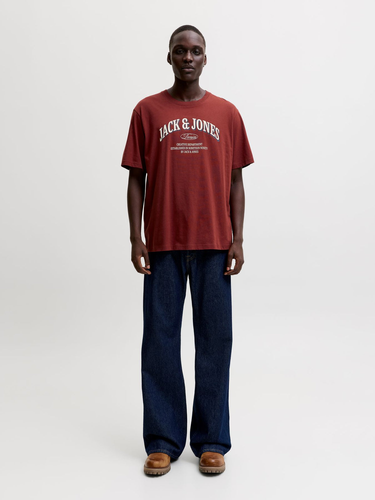 JJEDENVER LOGO TEE SS O-NECK SN