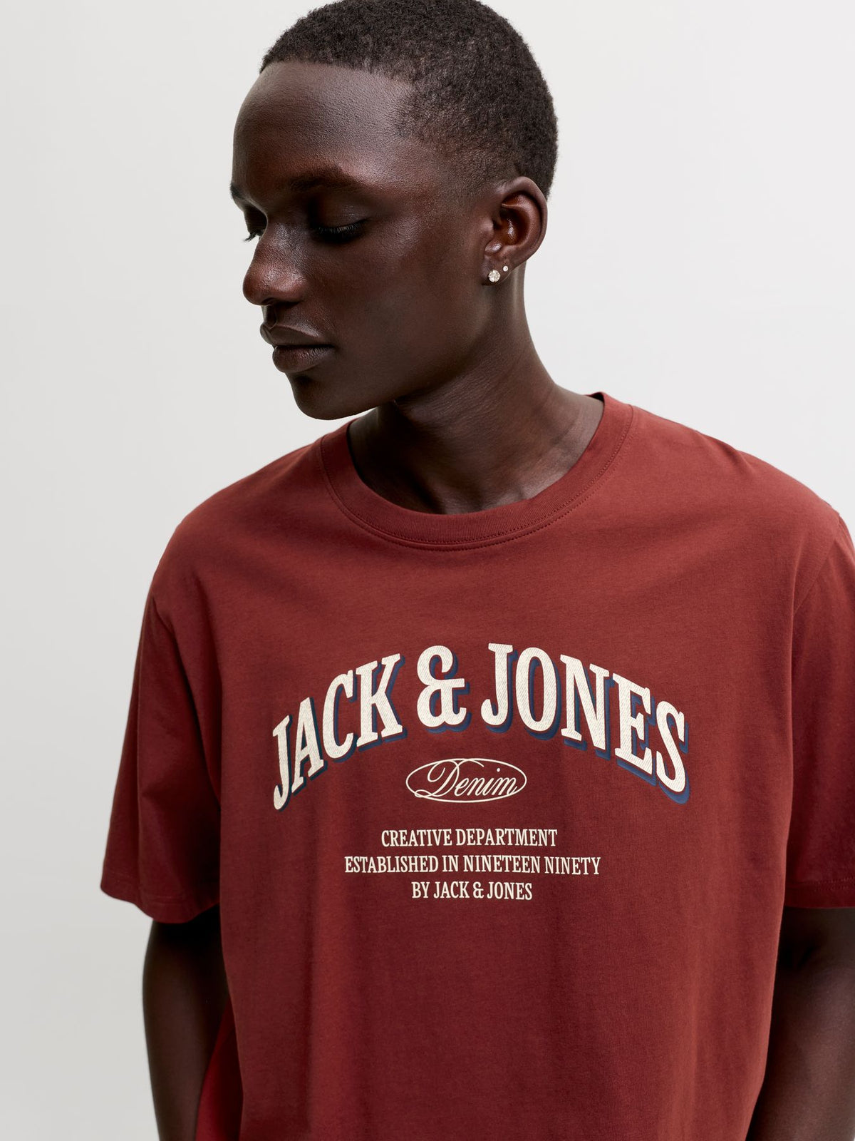 JJEDENVER LOGO TEE SS O-NECK SN