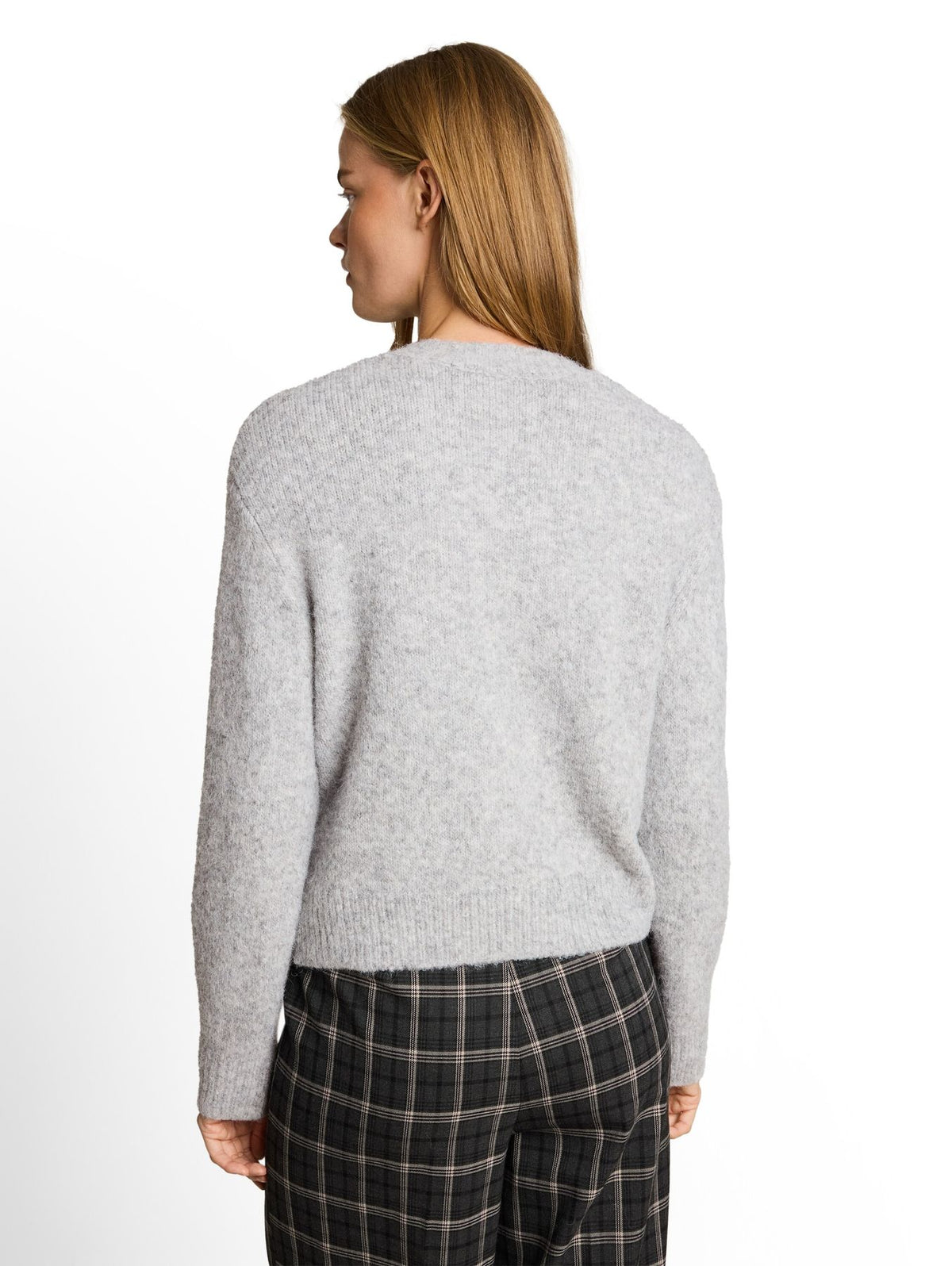 Relaxed Fit Cardigan mit Wollanteil