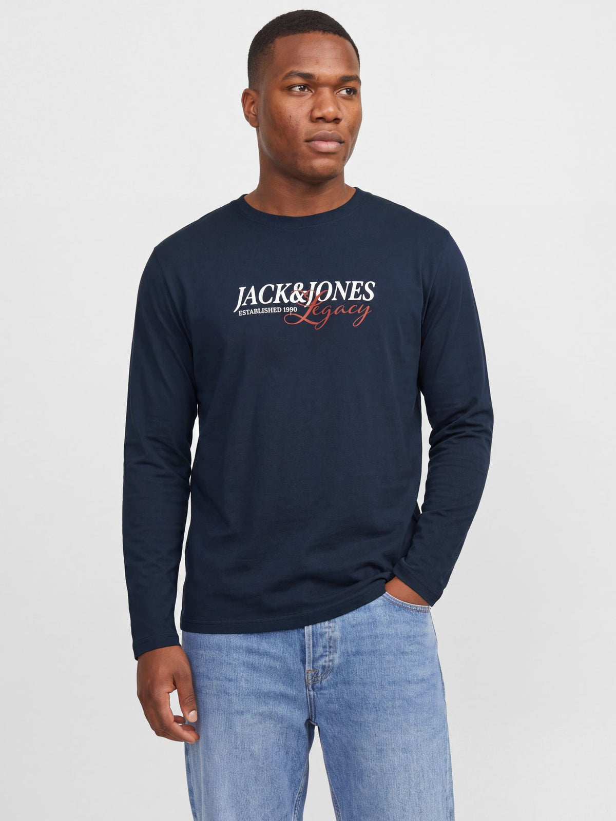 JJJADE TEE LS CREW NECK BF PLS