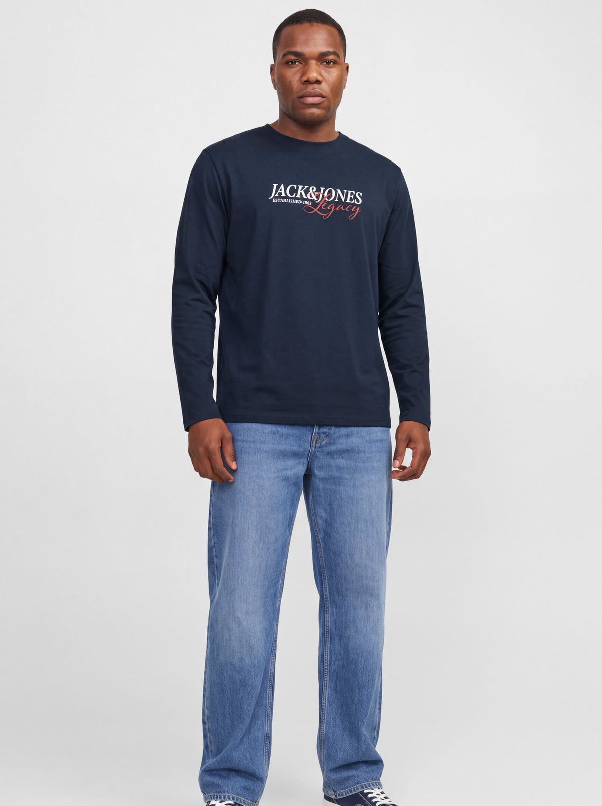 JJJADE TEE LS CREW NECK BF PLS
