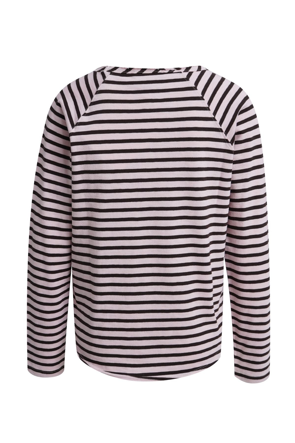 Regular Basic Sweatshirt Raglan Striped