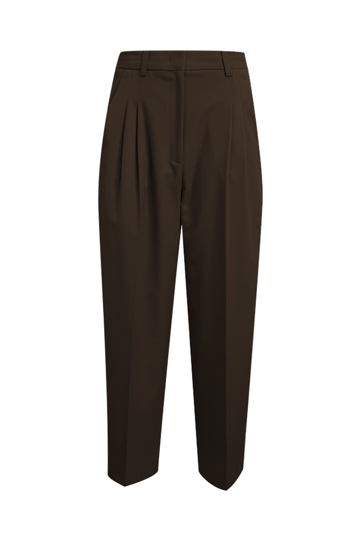 Cropped Straight Pants
