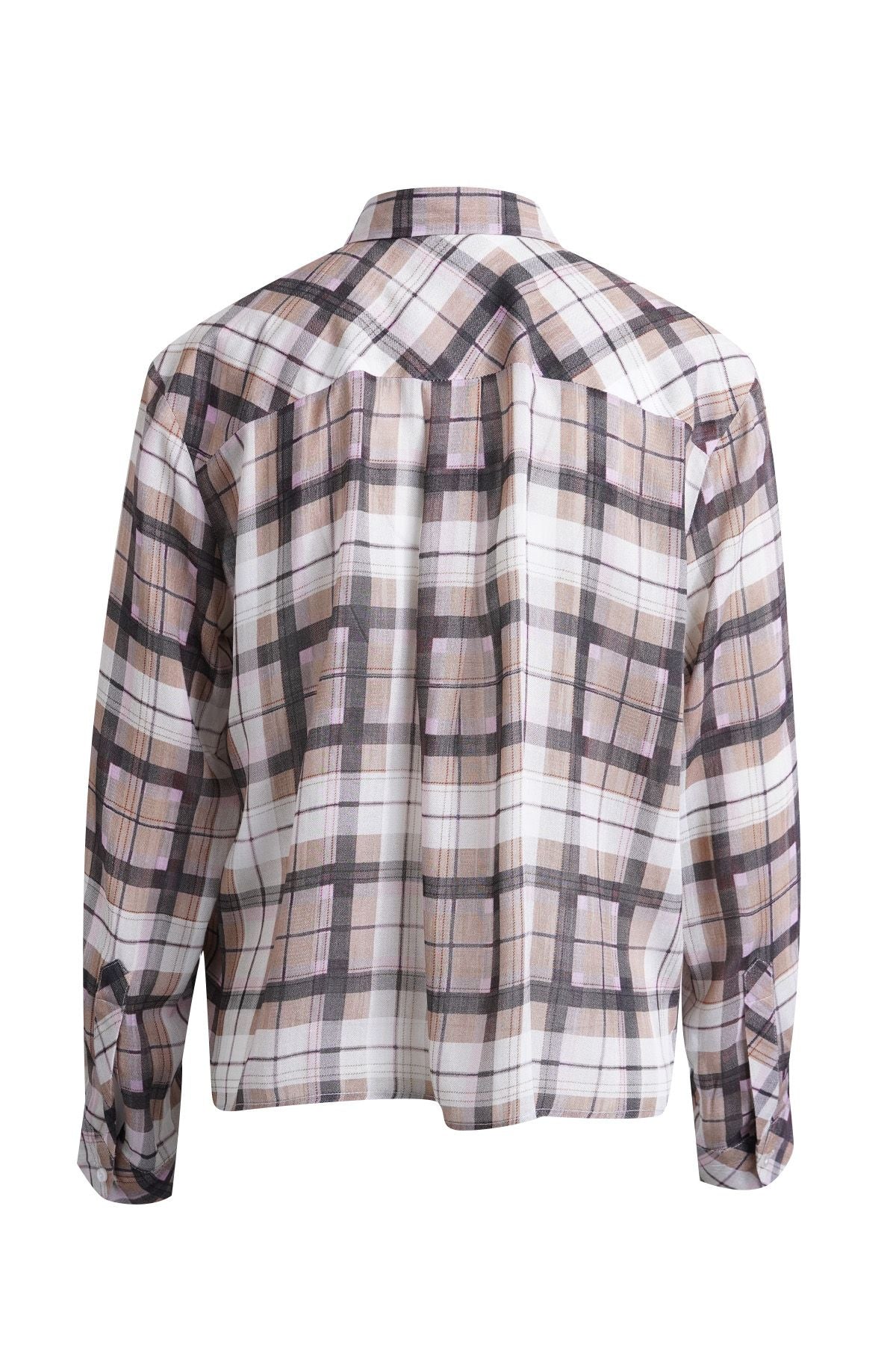 Fitted Shirt Blouse Cropped