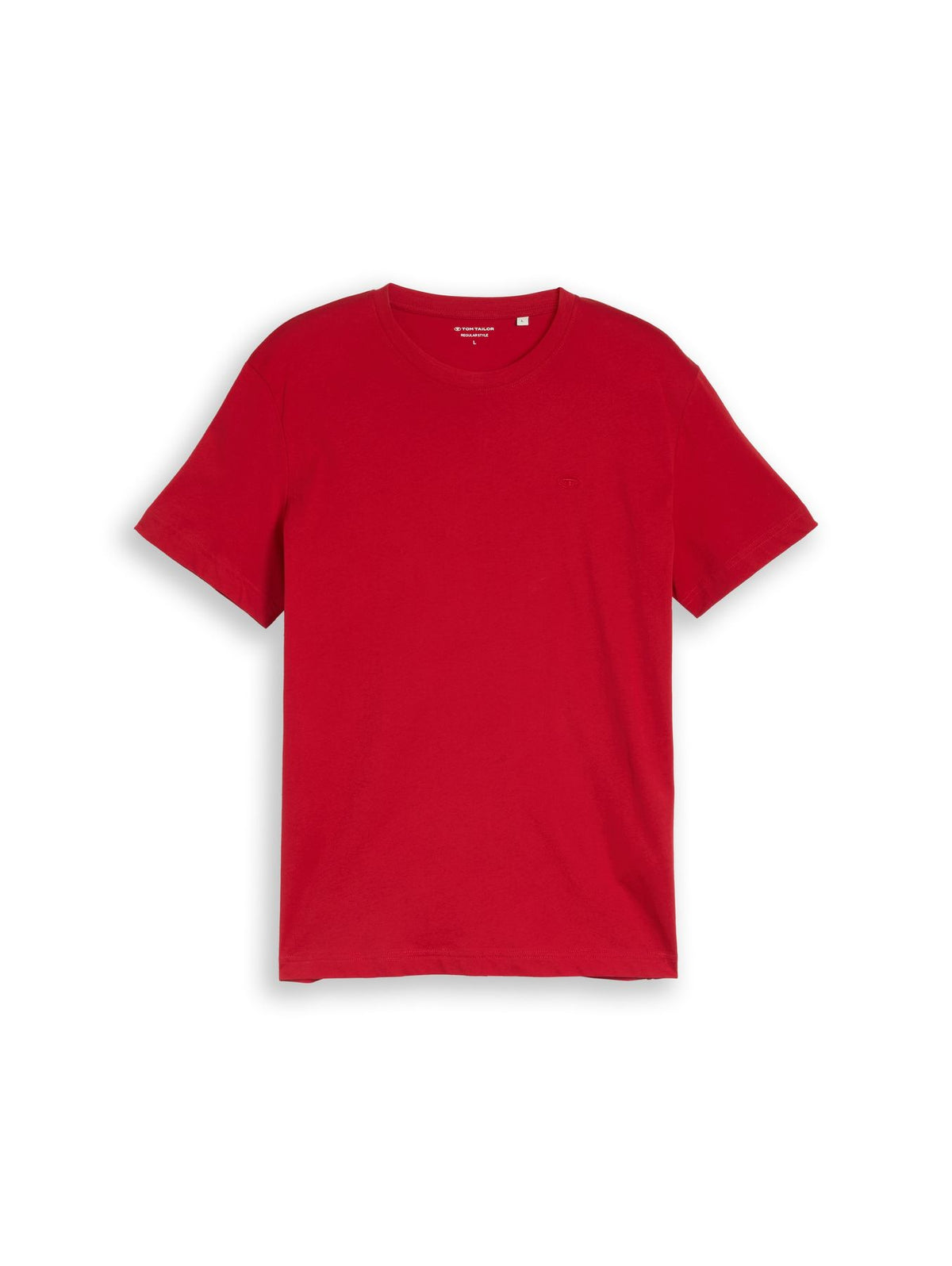 T-Shirt mit Logo-Stickerei