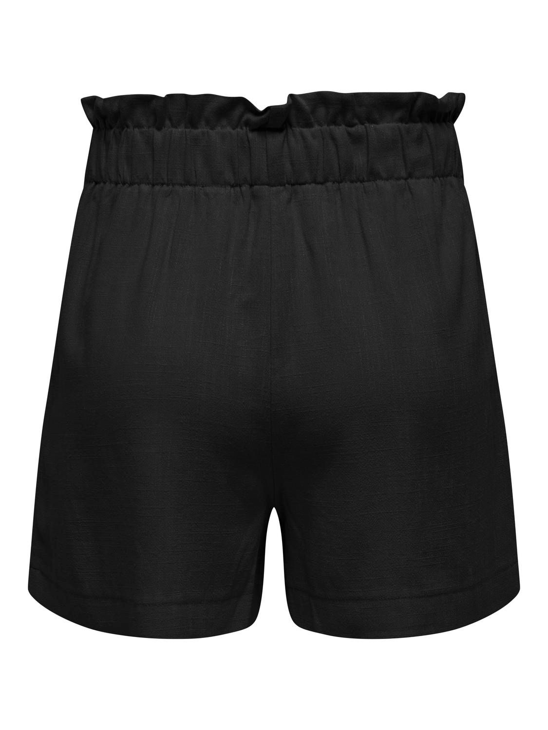 ONLSOLVI HW PB LINEN BL SHORTS PNT