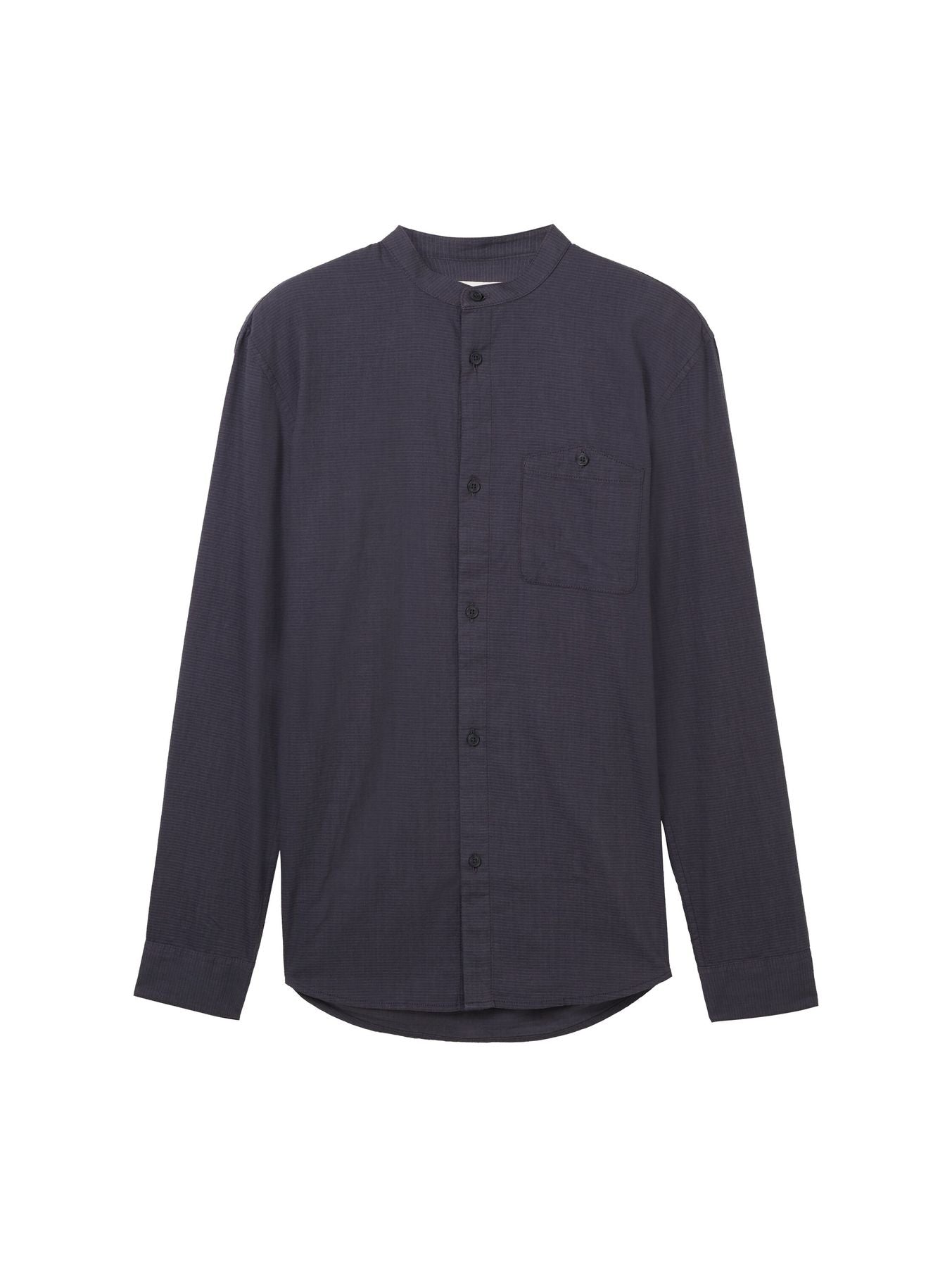 Basic Fit Hemd mit Stehkragen