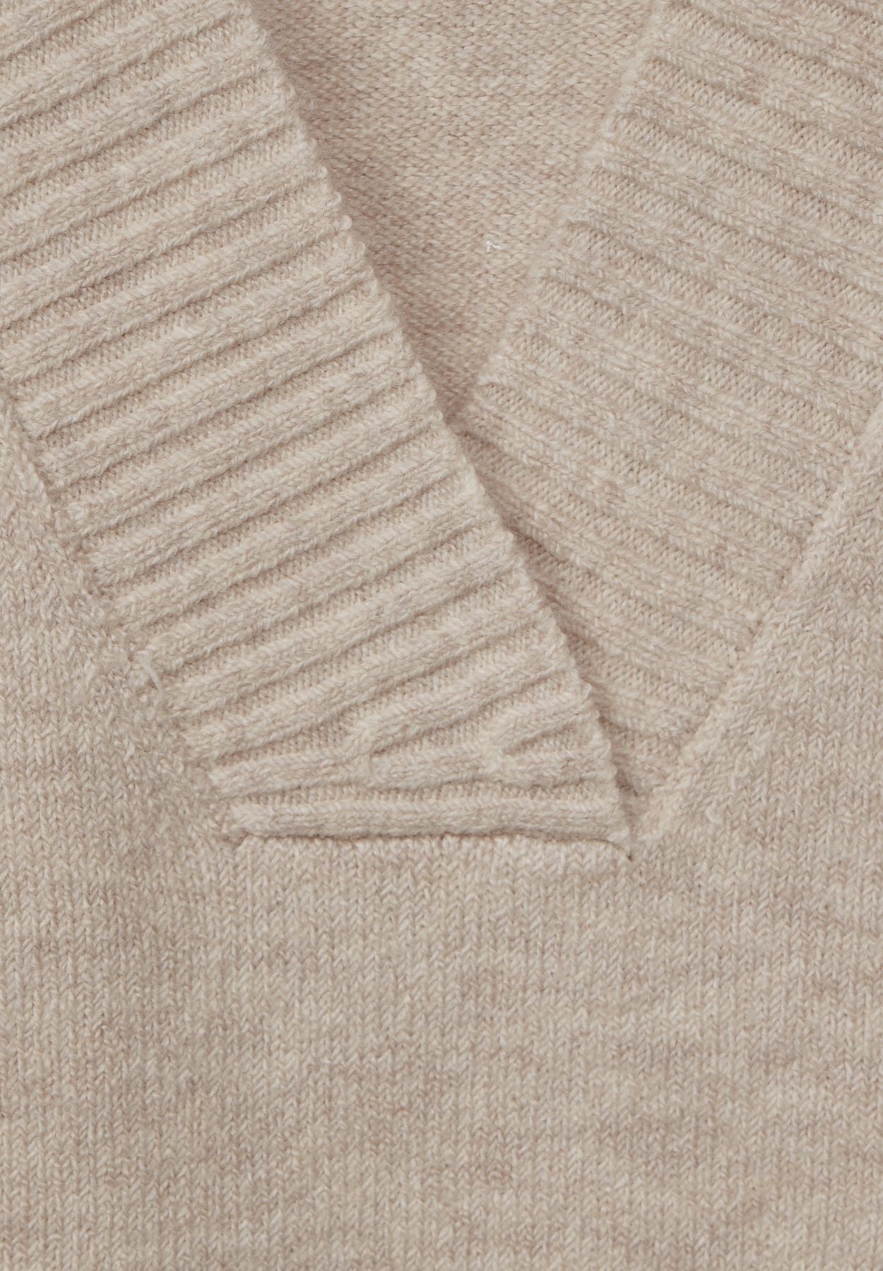 V-Ausschnitt Pullover
