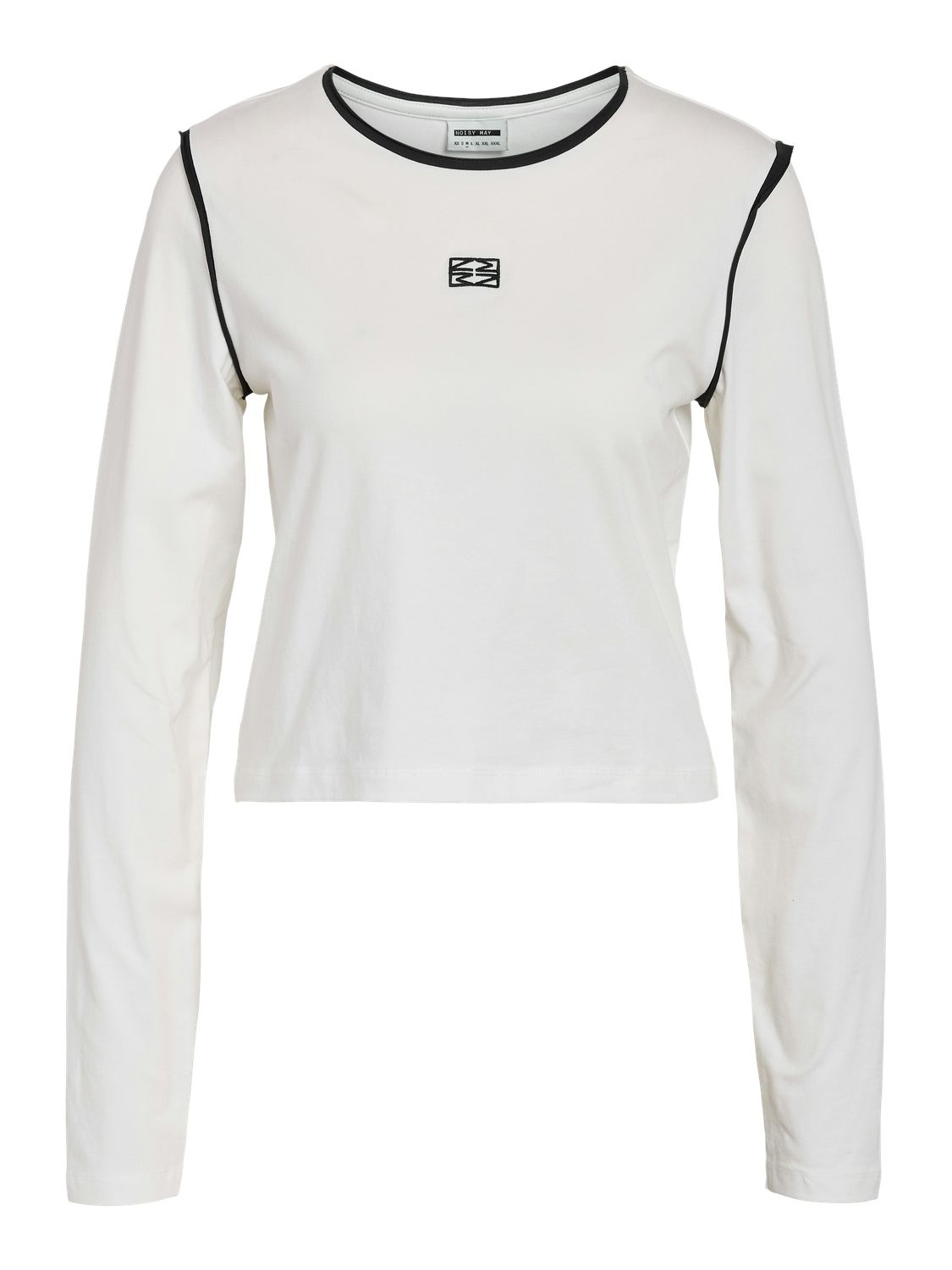 NMMOLLY L/S CROP T-SHIRT FWD