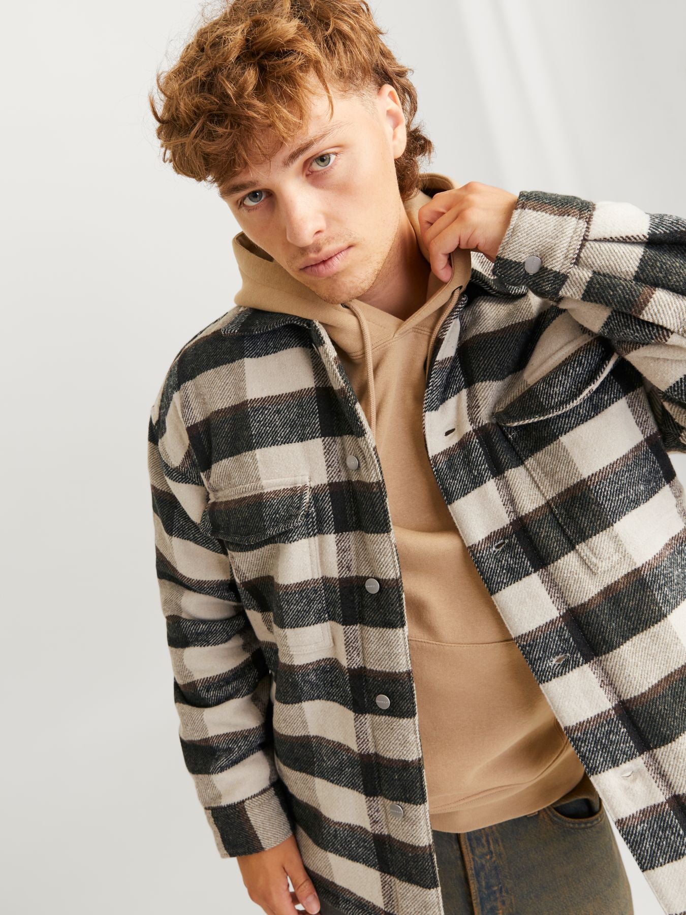 JORVESTERBRO TEDDY OVERSHIRT LS