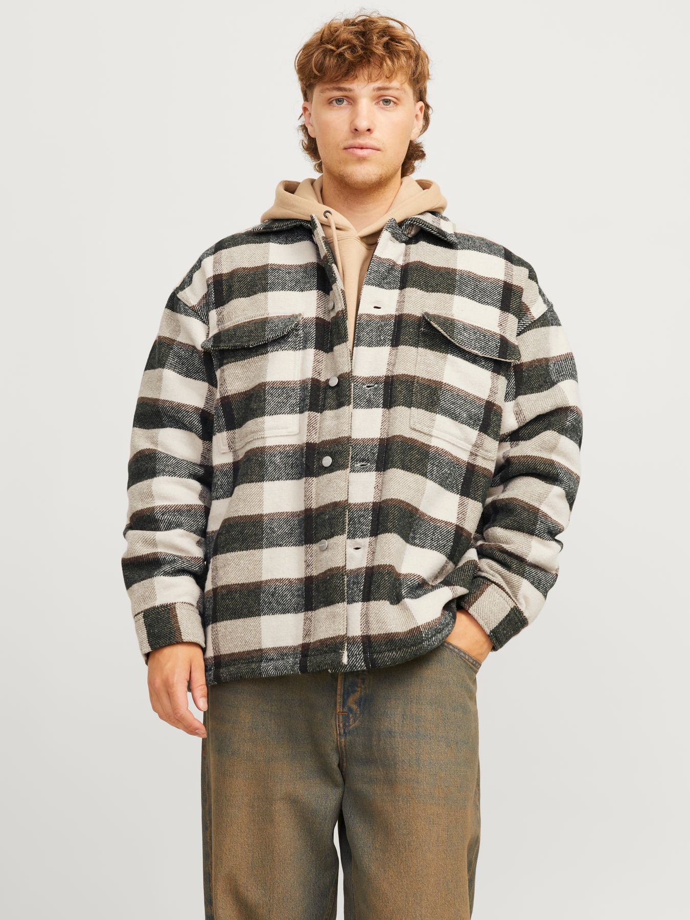 JORVESTERBRO TEDDY OVERSHIRT LS