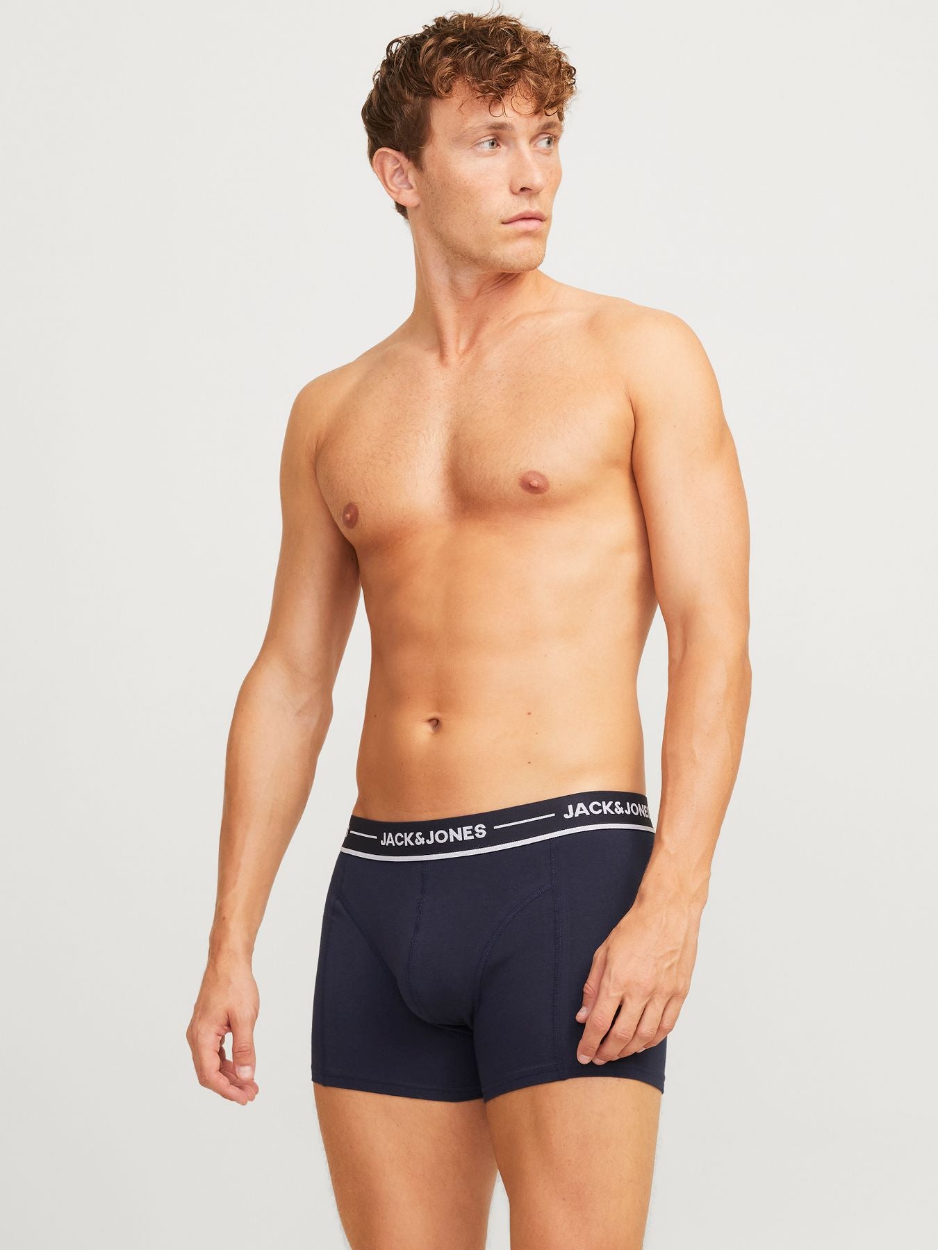 JACCLAUS SOLID TRUNKS 3 PACK SN