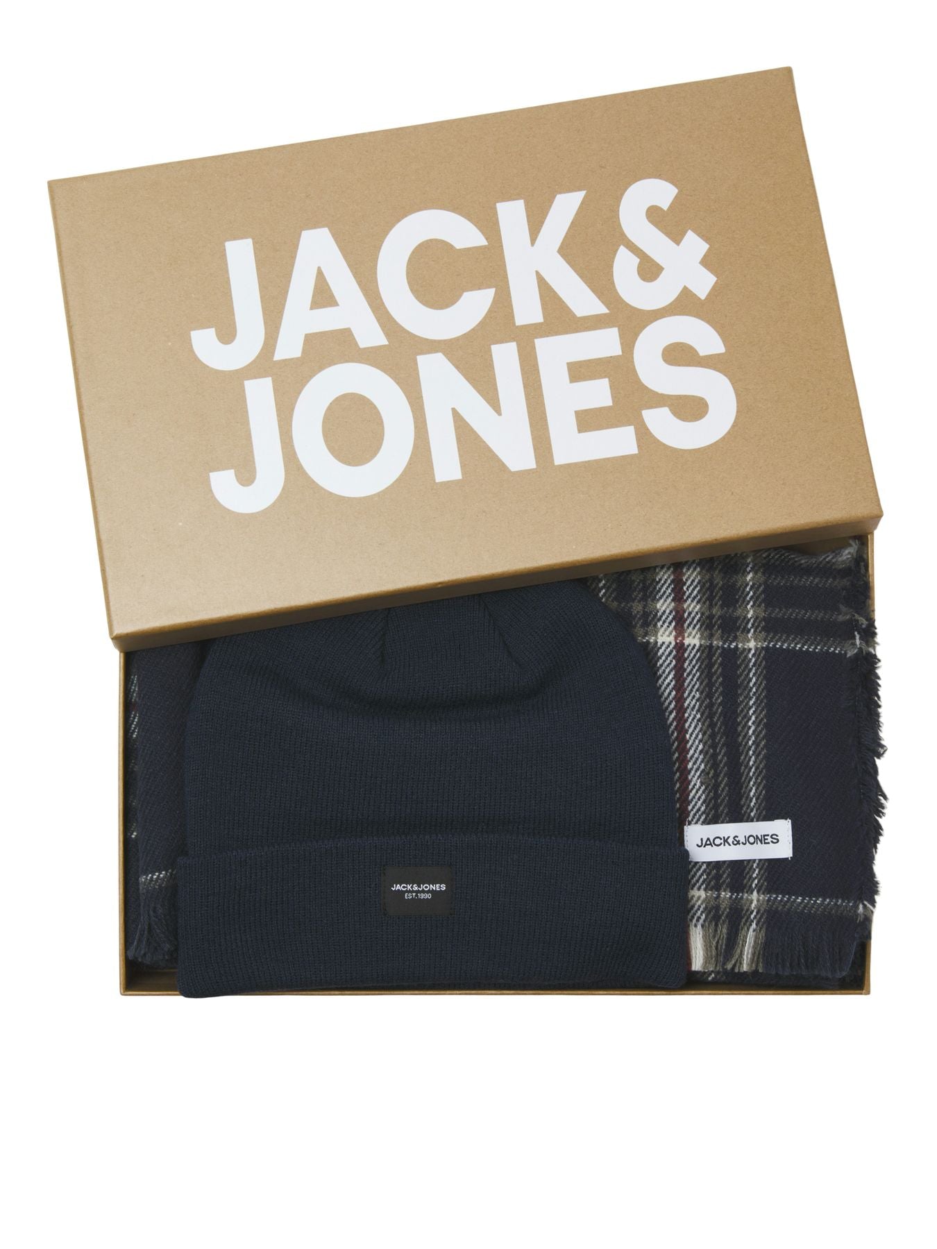 JACFROST DNA BEANIE AND SCARF GIFTBOX