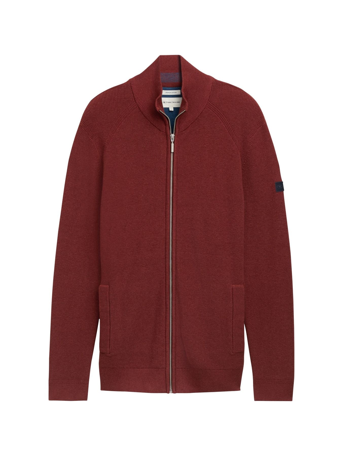 Strukturierte Strickjacke