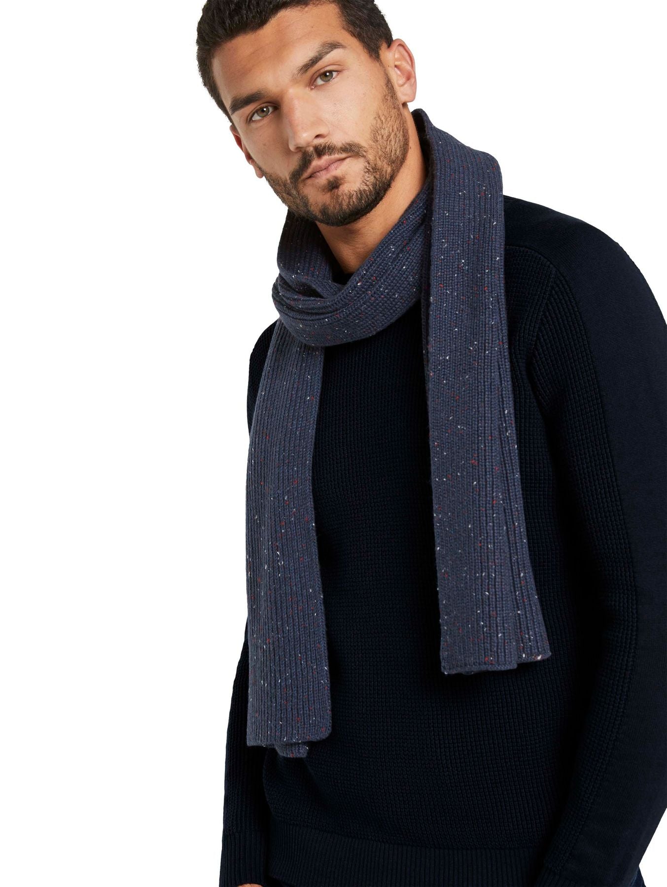 half cardigan nep scarf