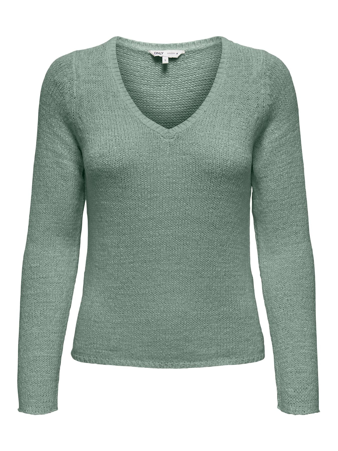 ONLGEENA L/S V-NECK KNT NOOS