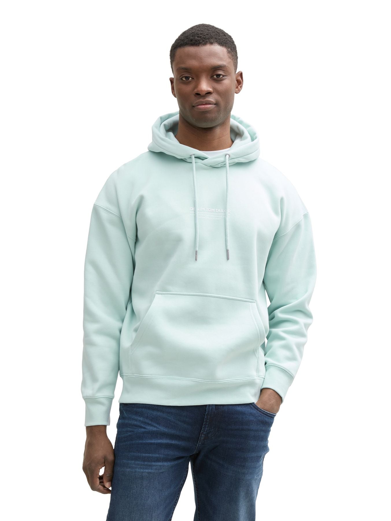 Relaxed Hoodie Sweatshirt mit Logo-Print