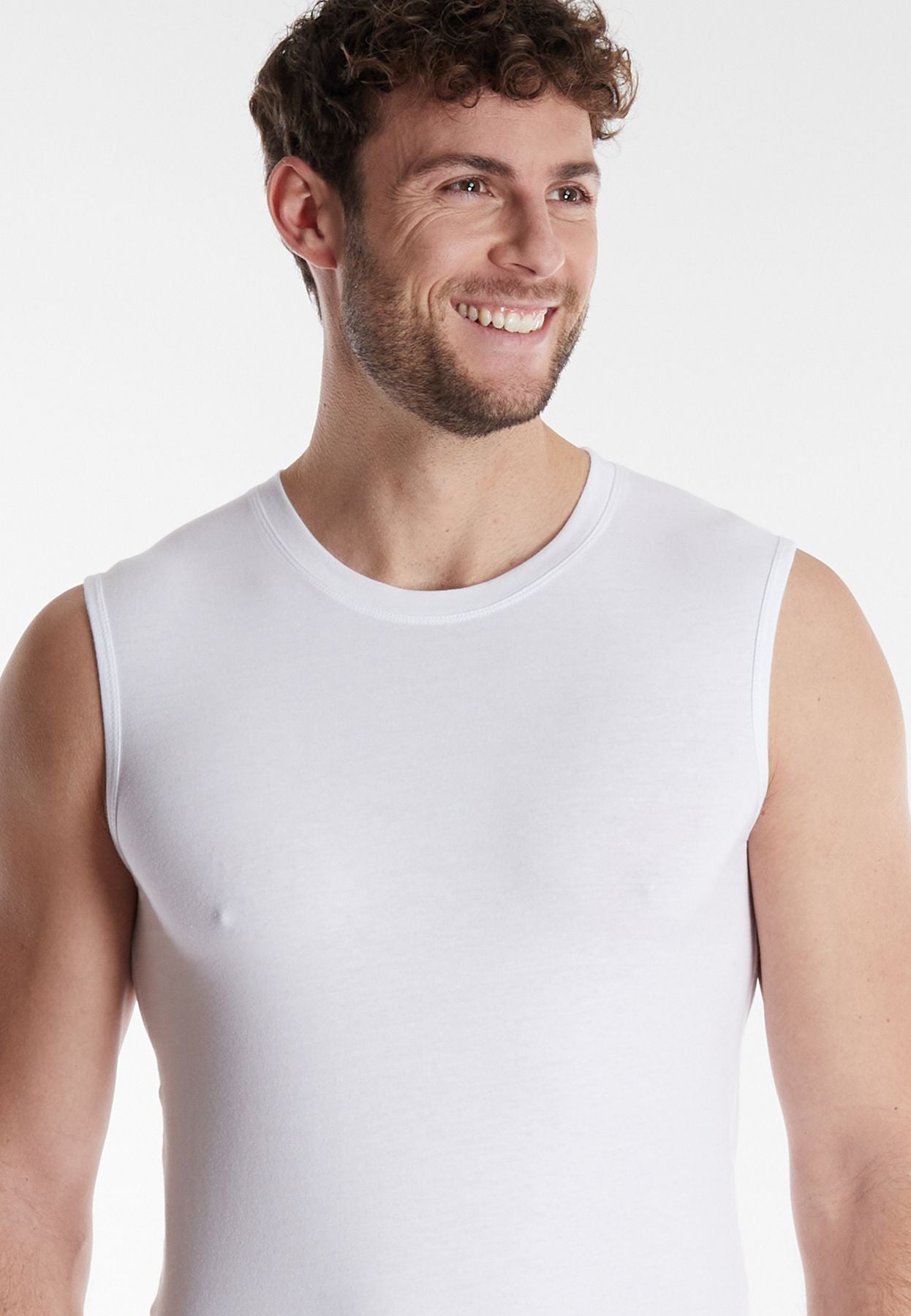 GÖTZBURG Herren Tank-Top uni 1er Pack