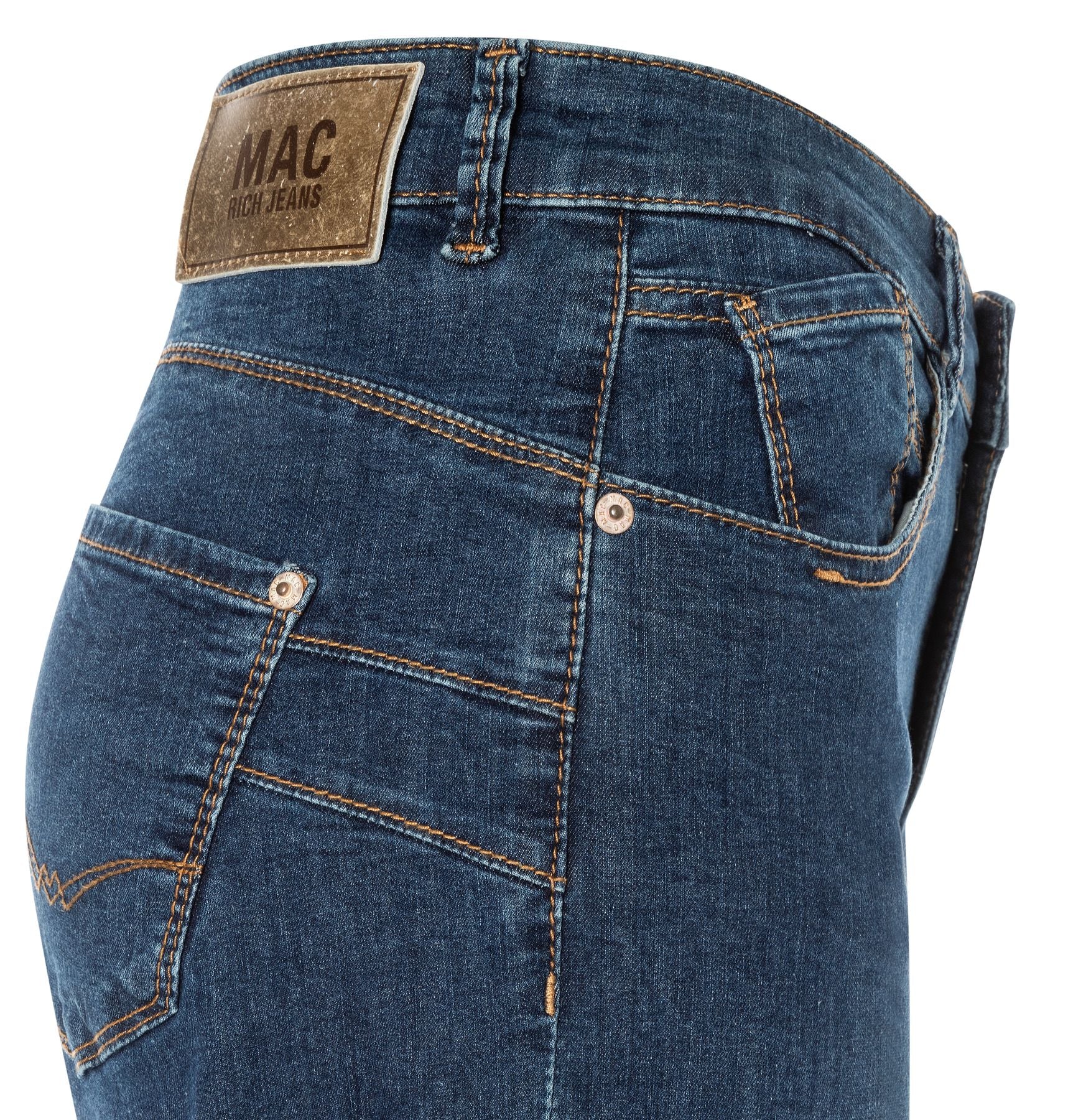 MAC JEANS - RICH PALAZZO, Light weight denim