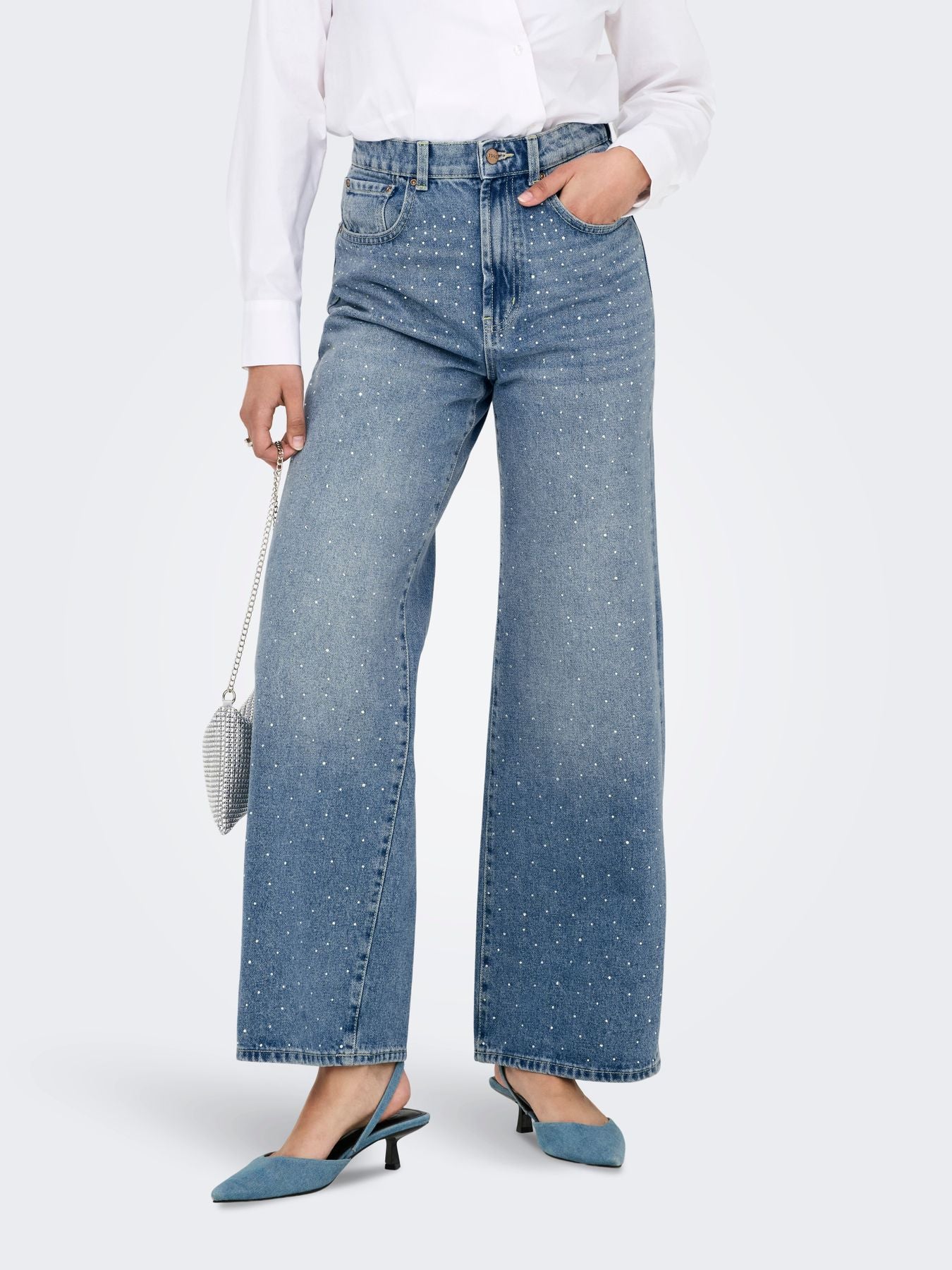 ONLHOPE RHINESTONE EX HW WIDE DNM REA345