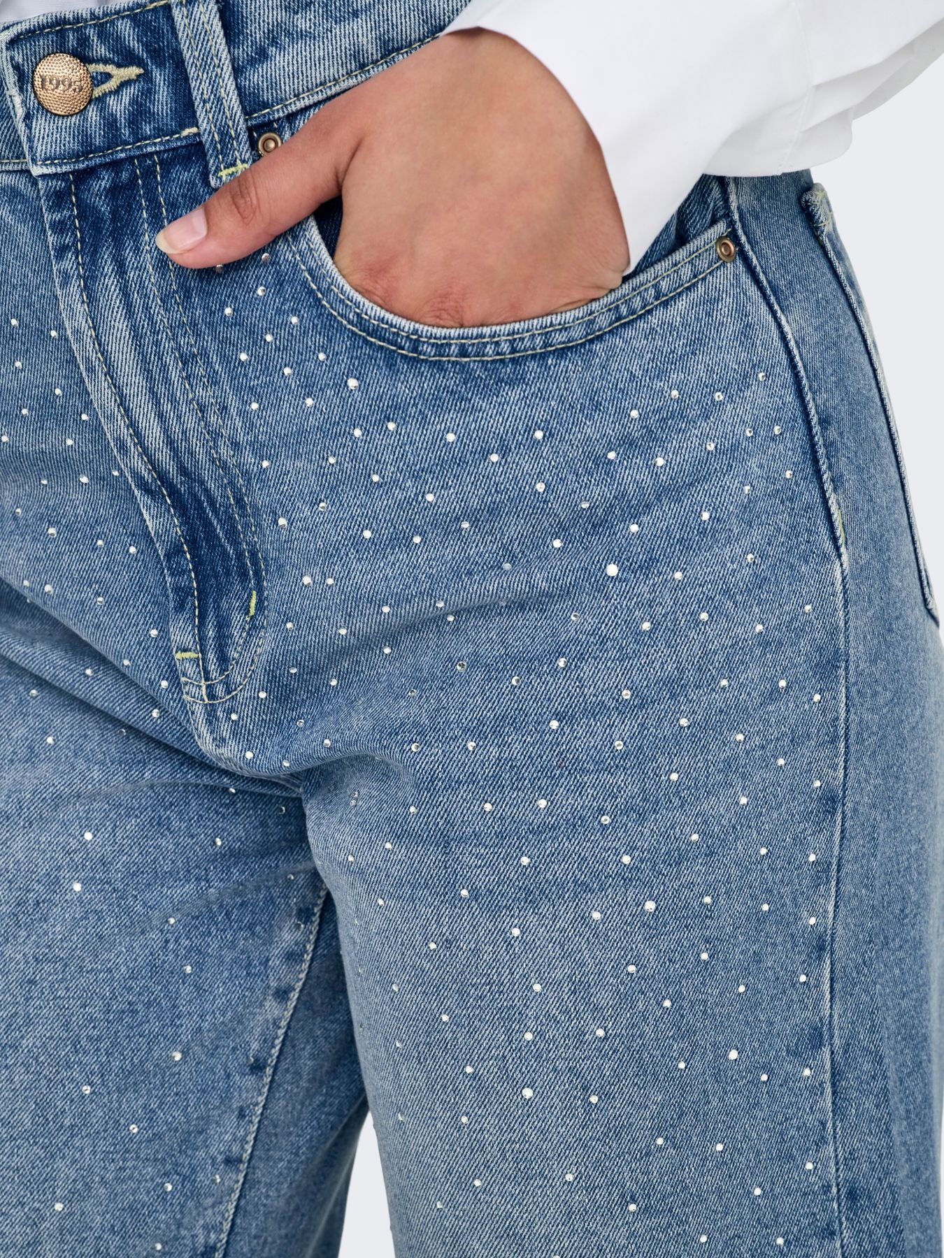 ONLHOPE RHINESTONE EX HW WIDE DNM REA345