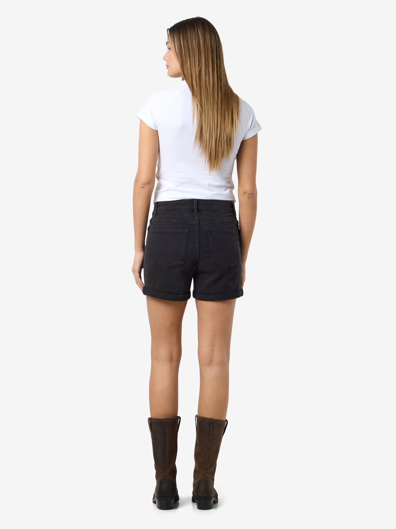 NMDEBBY NW SLIM SHORTS VI519BL NOOS