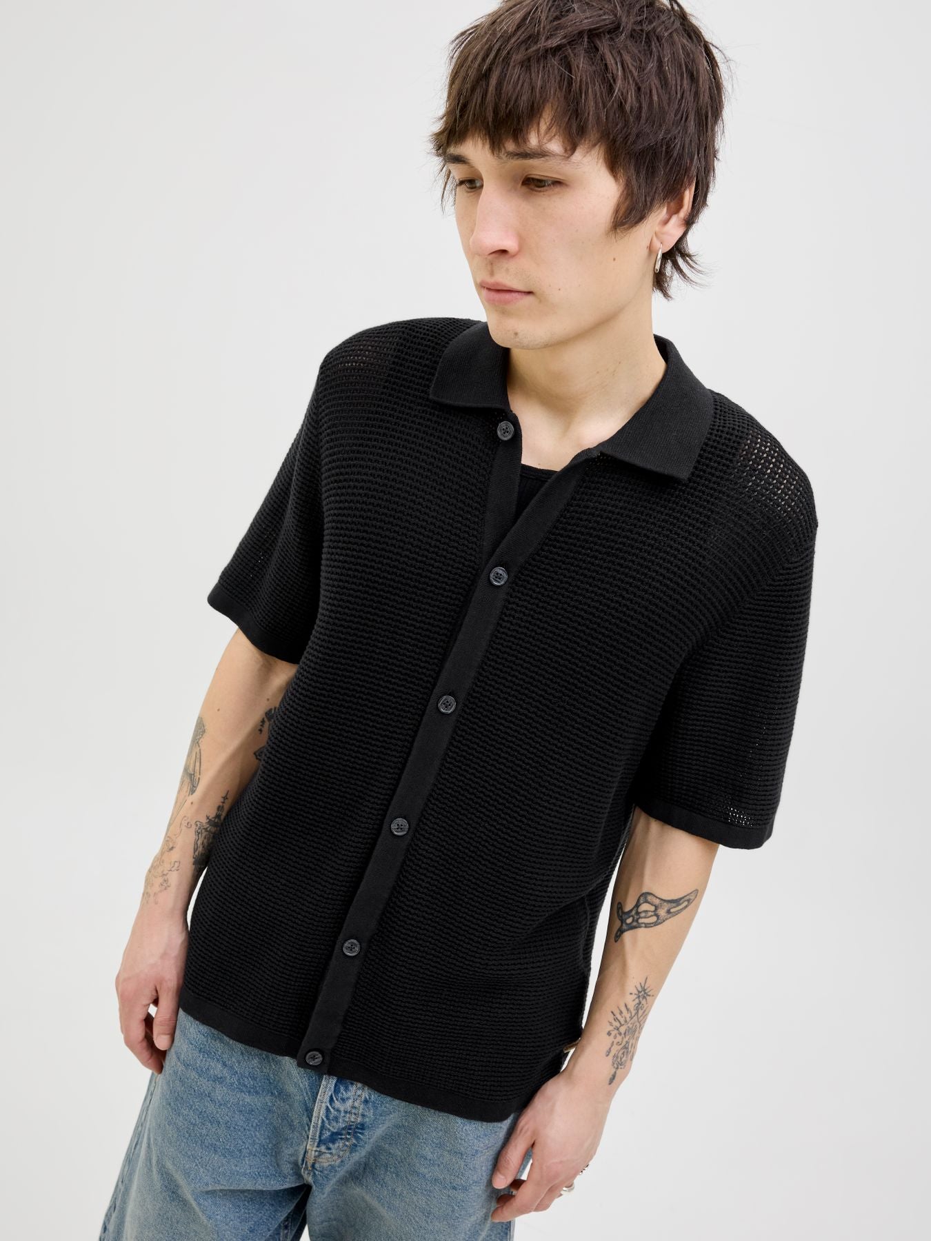JORALMERIA KNIT SS POLO LN