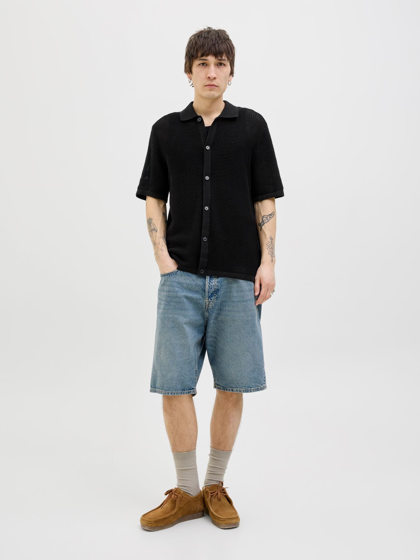 JORALMERIA KNIT SS POLO LN