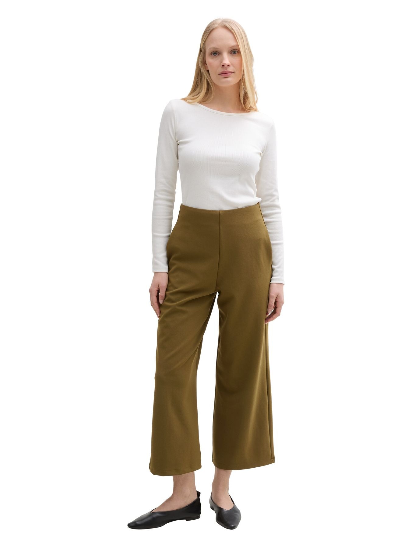 High Waist Culotte Hose