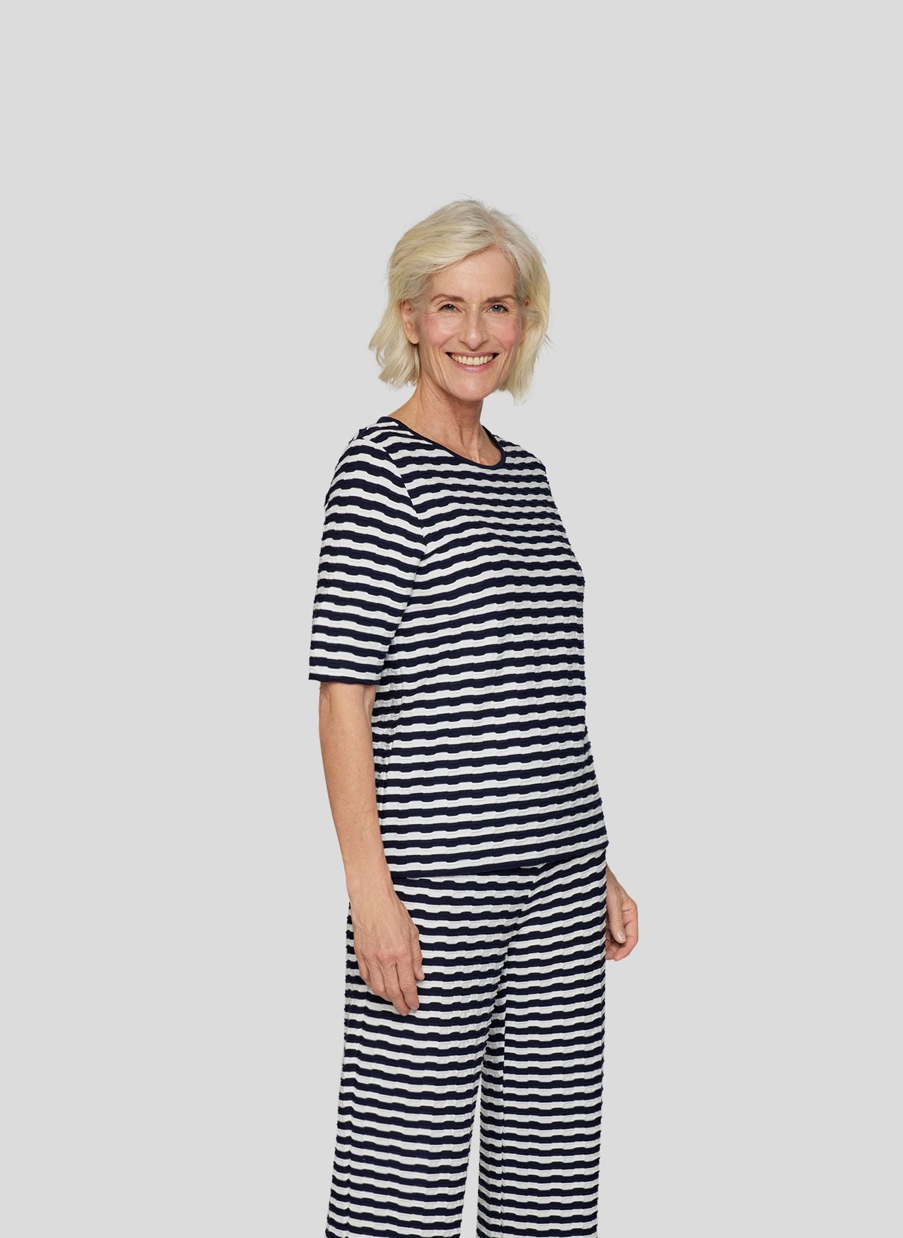 T-Shirt mit halblangen Ärmeln