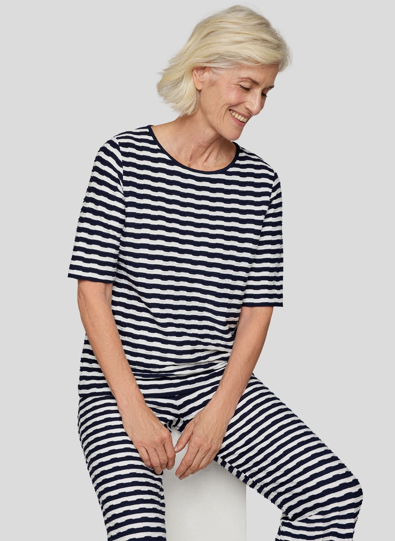 T-Shirt mit halblangen Ärmeln