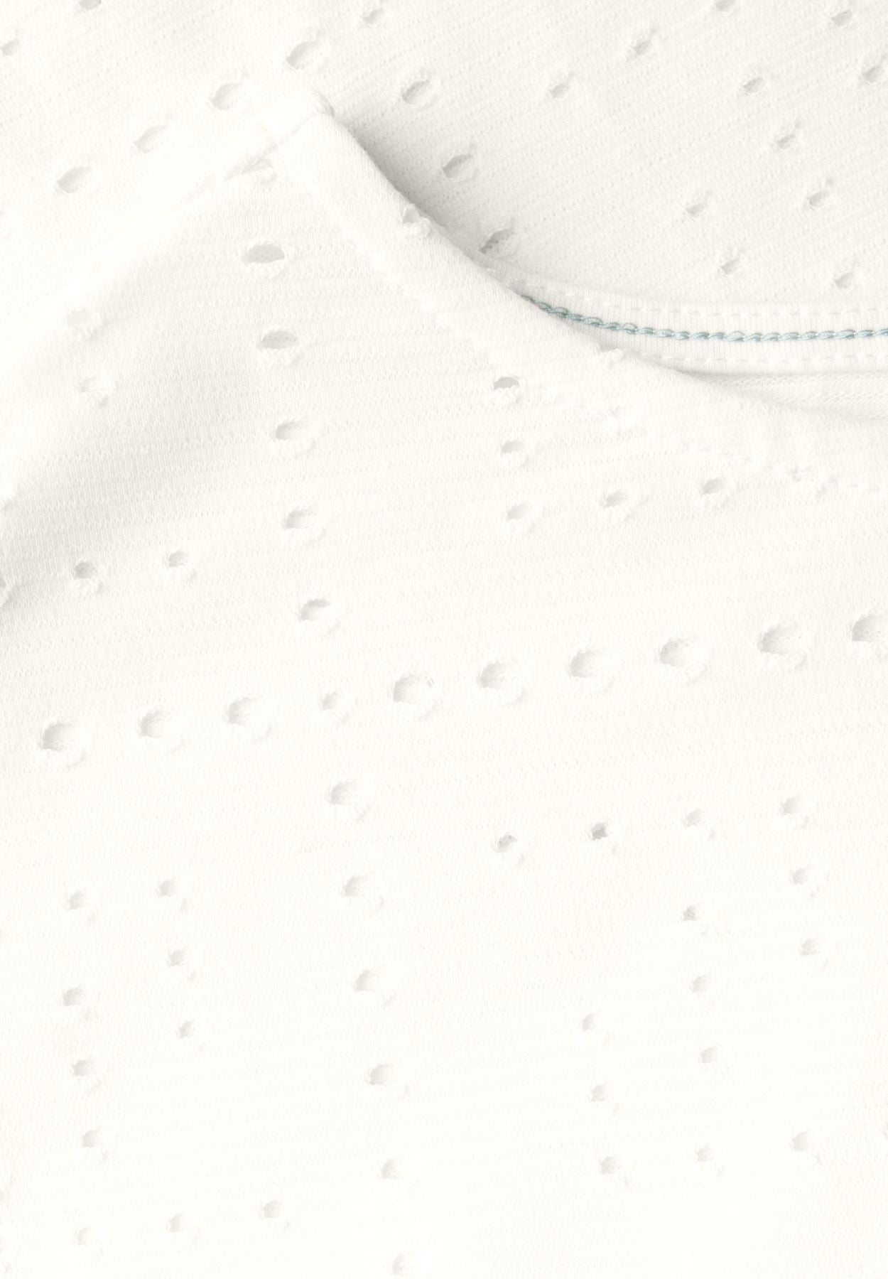 T-Shirt mit Lochmuster