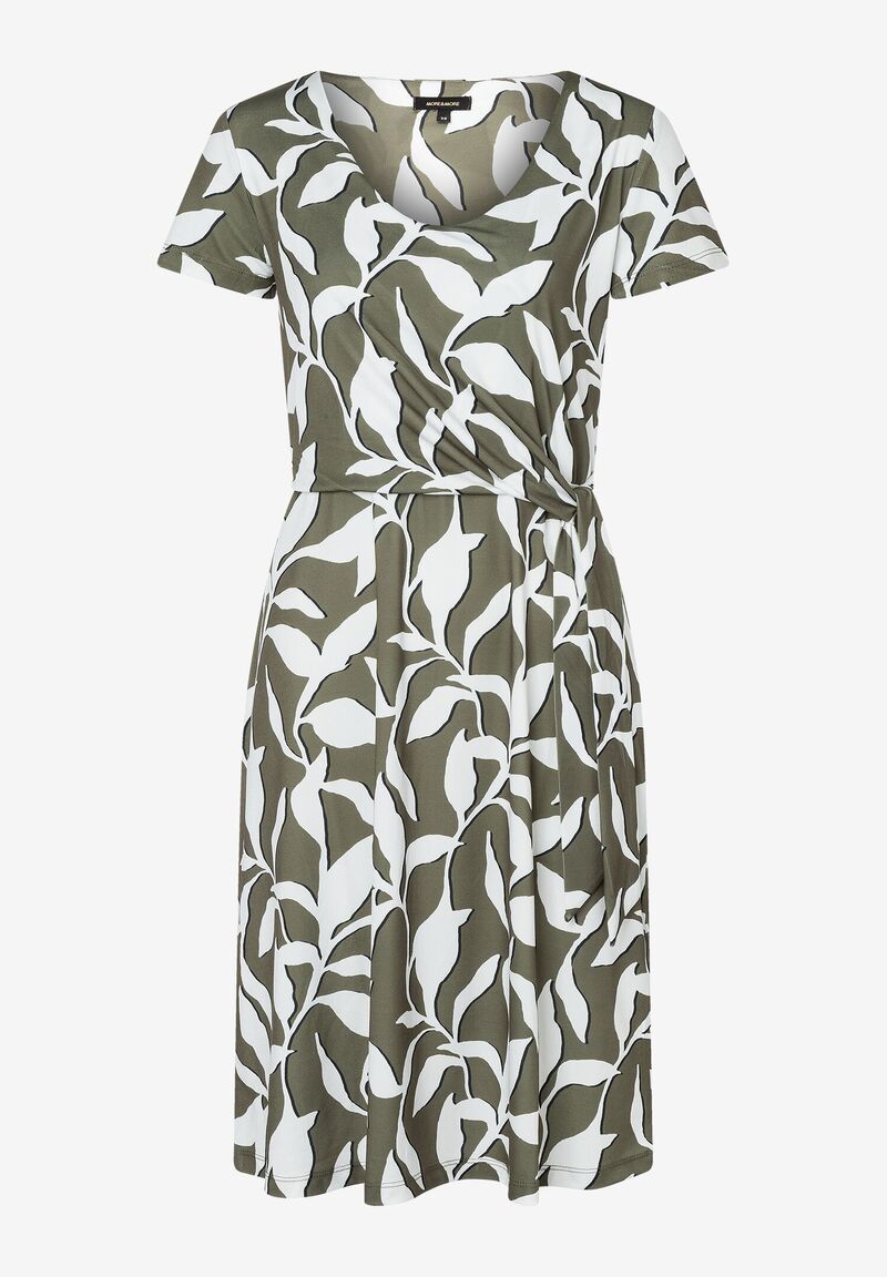 Jerseykleid mit Blätterprint Sommer-Kollektion