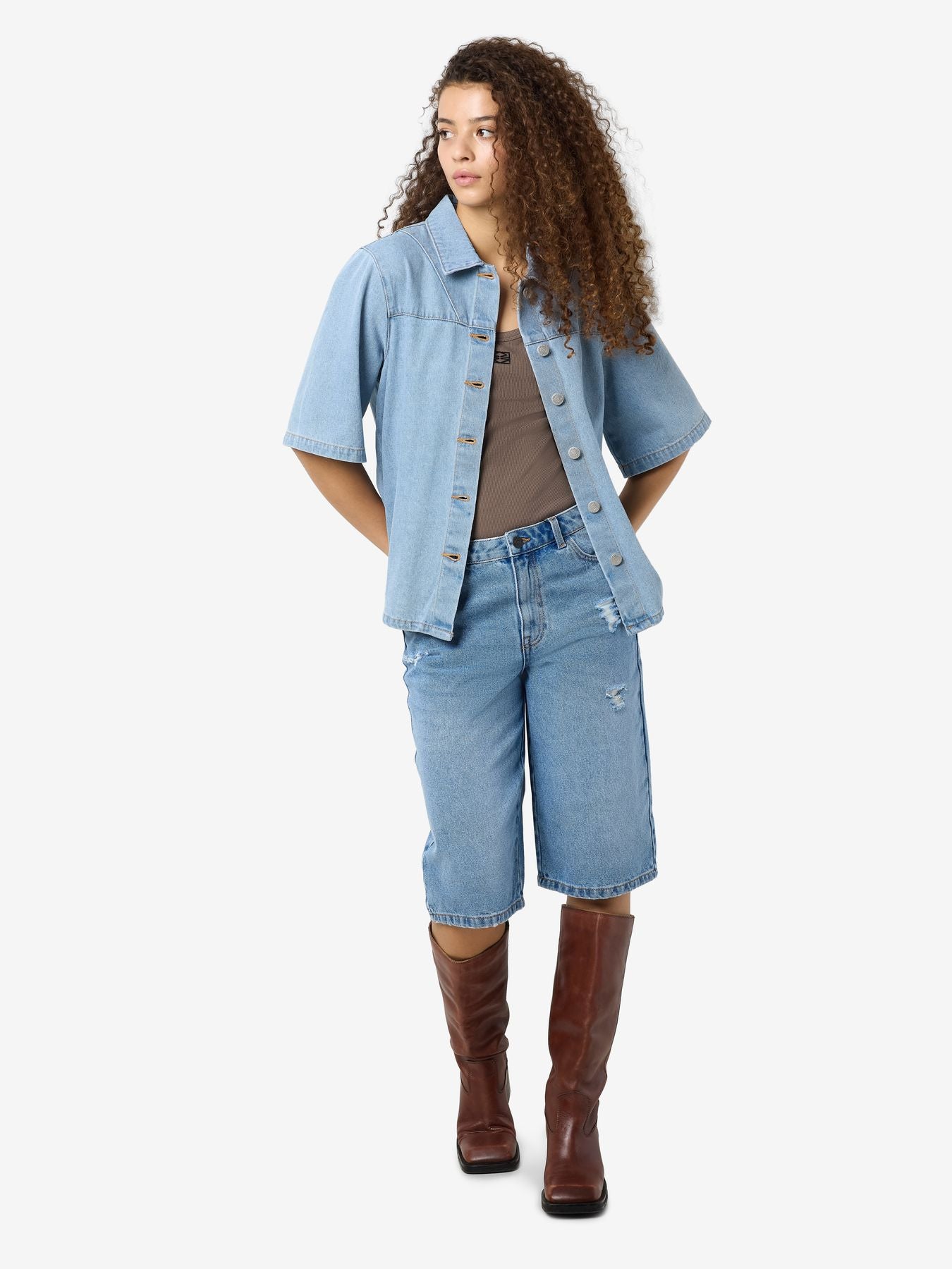 NMWELSIE NW LONG DESTROY SHORTS VI582LB