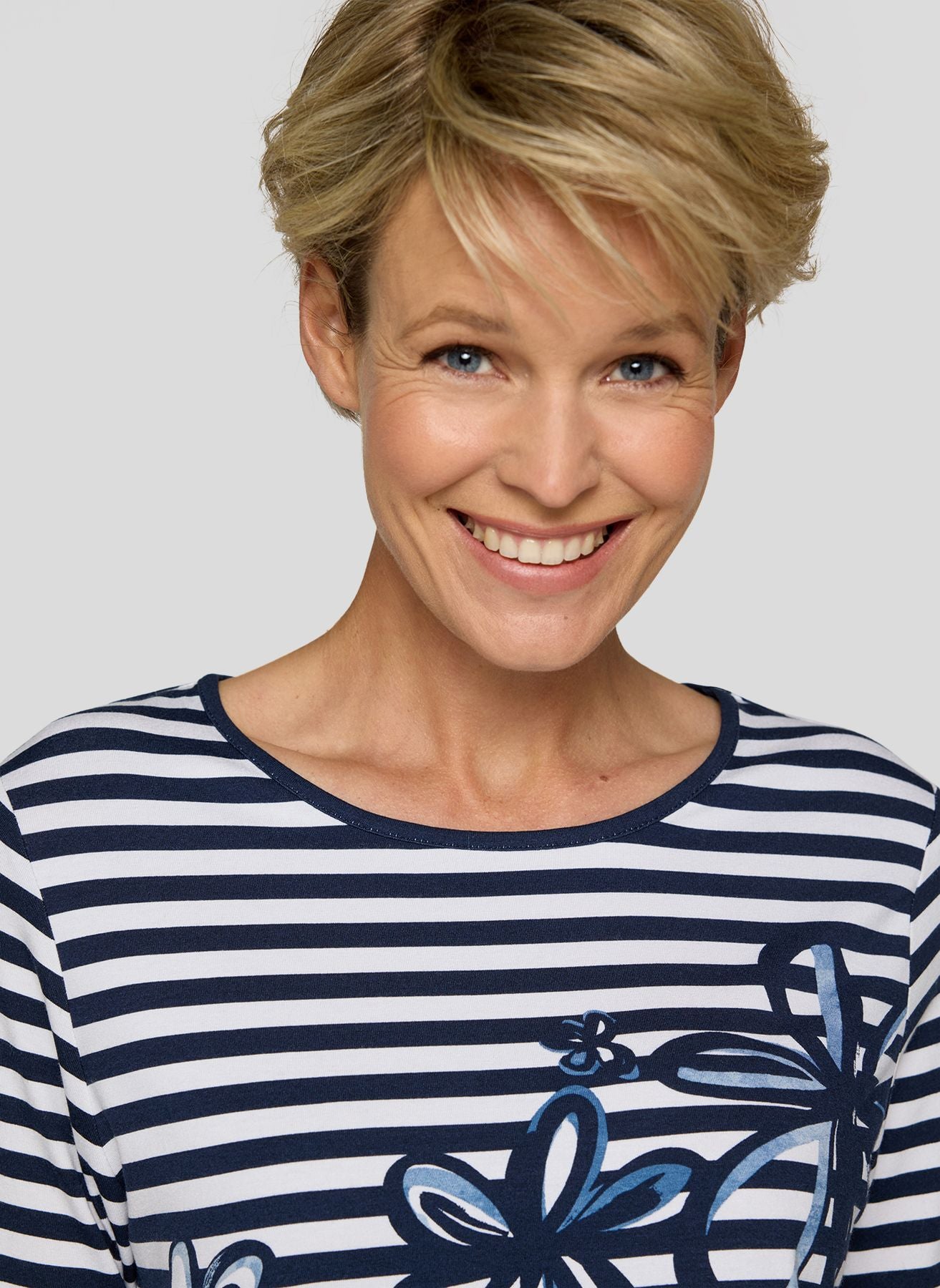 T-Shirt mit halblangen Ärmeln