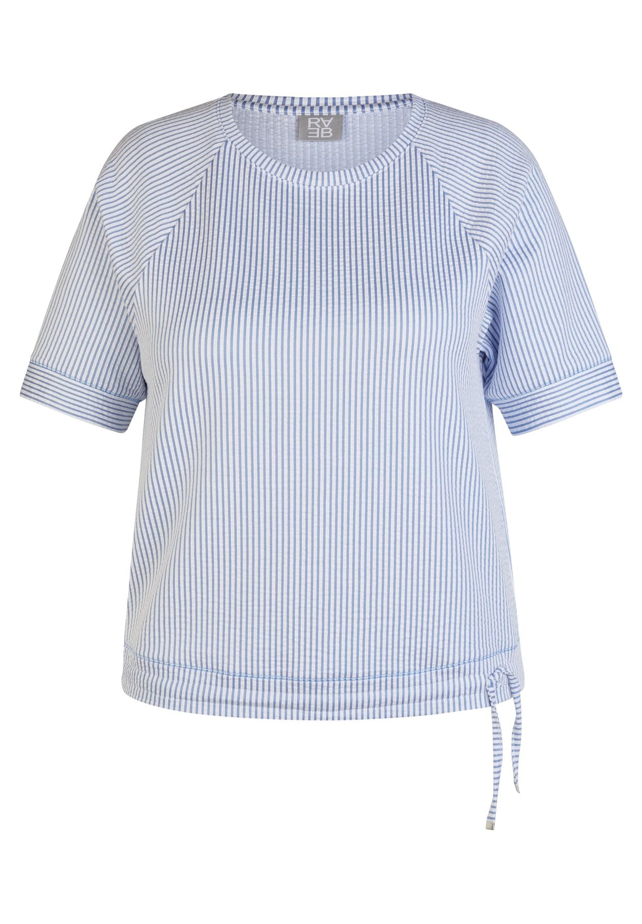 T-Shirt mit Tunnelzug am Saum